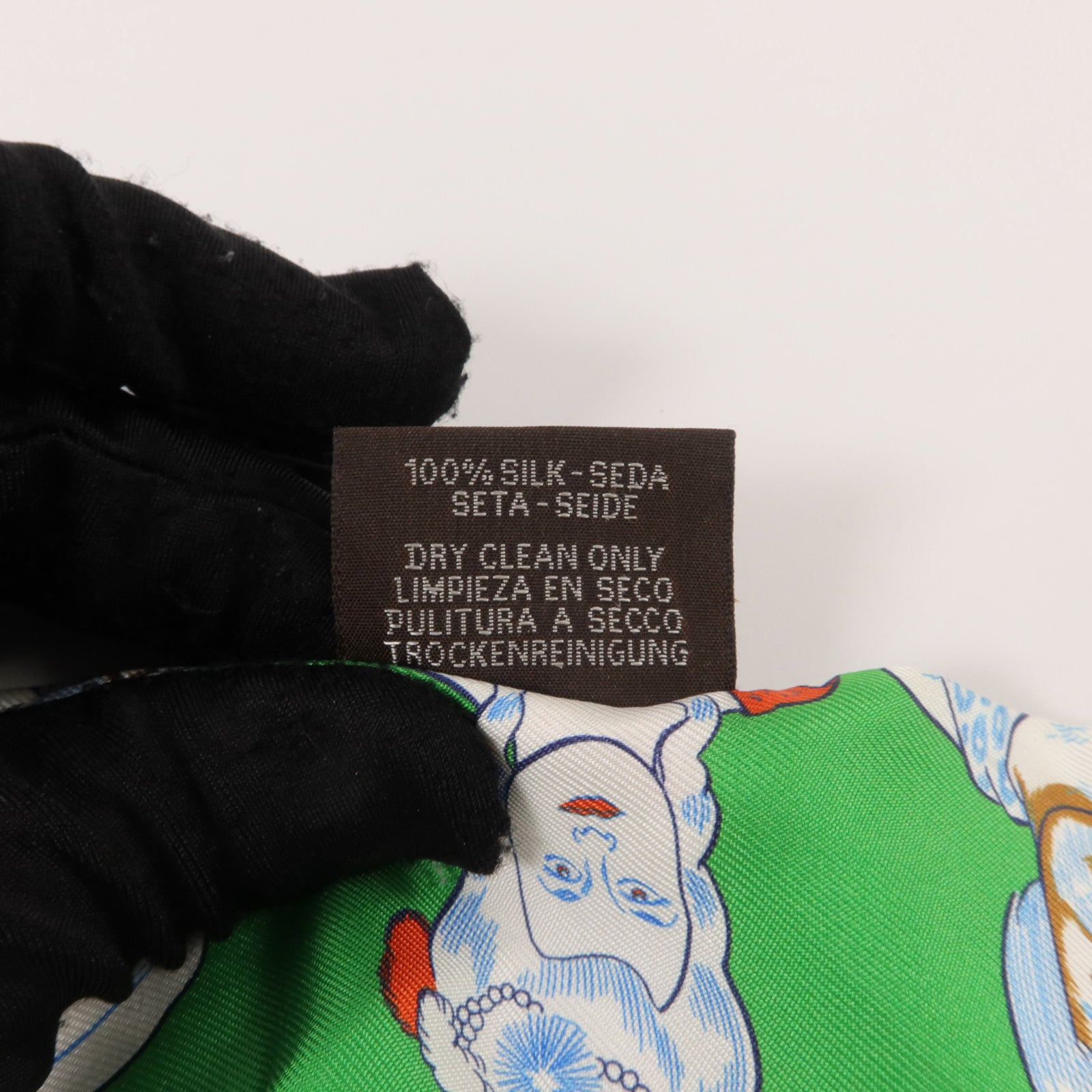 HERMES 絲質Twilly絲巾