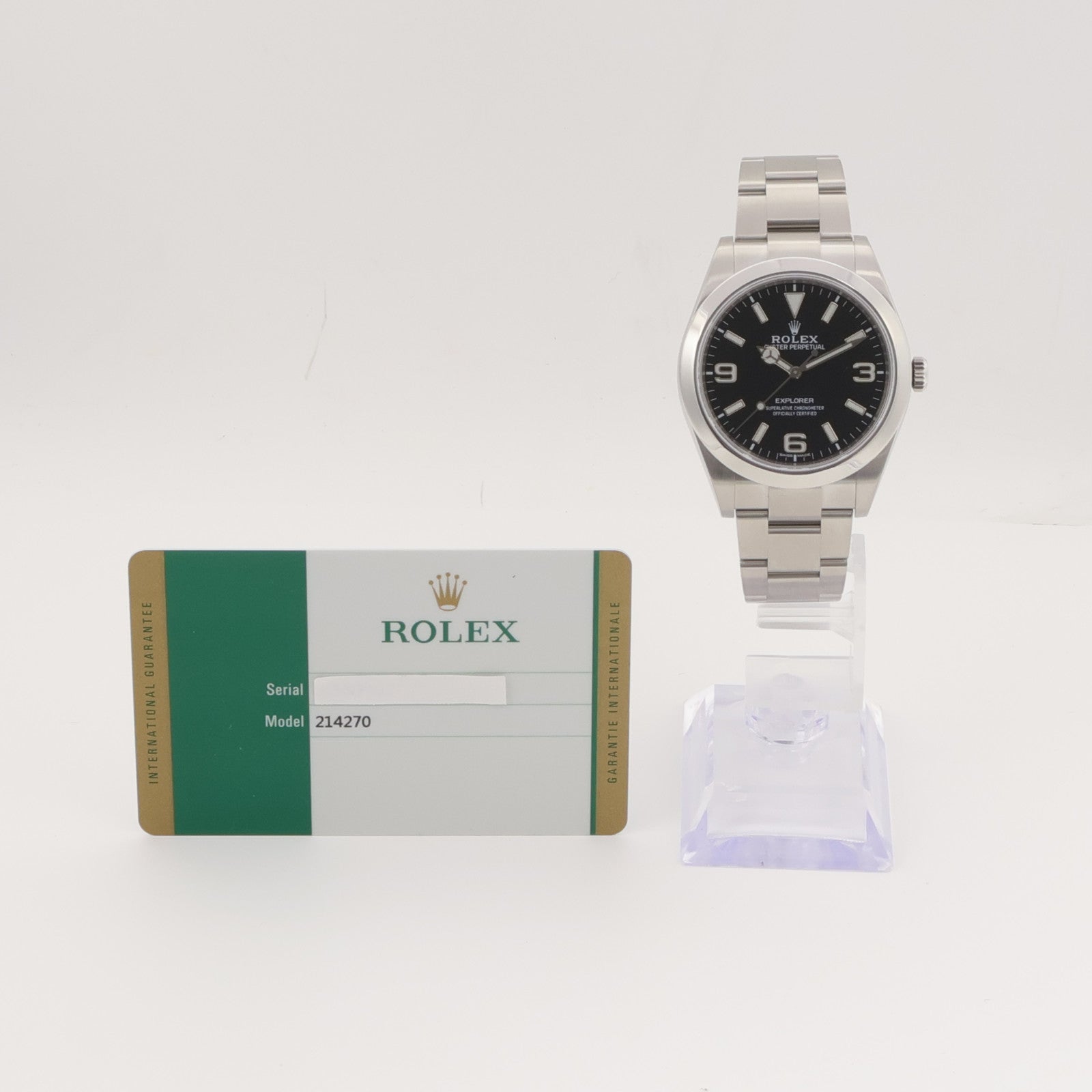 ROLEX Explorer I 214270