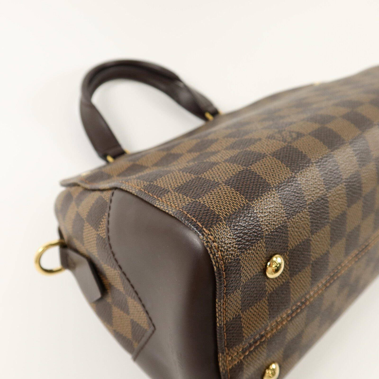 LOUIS VUITTON Damier Ebene Kensington Bowling手挽肩背兩用袋