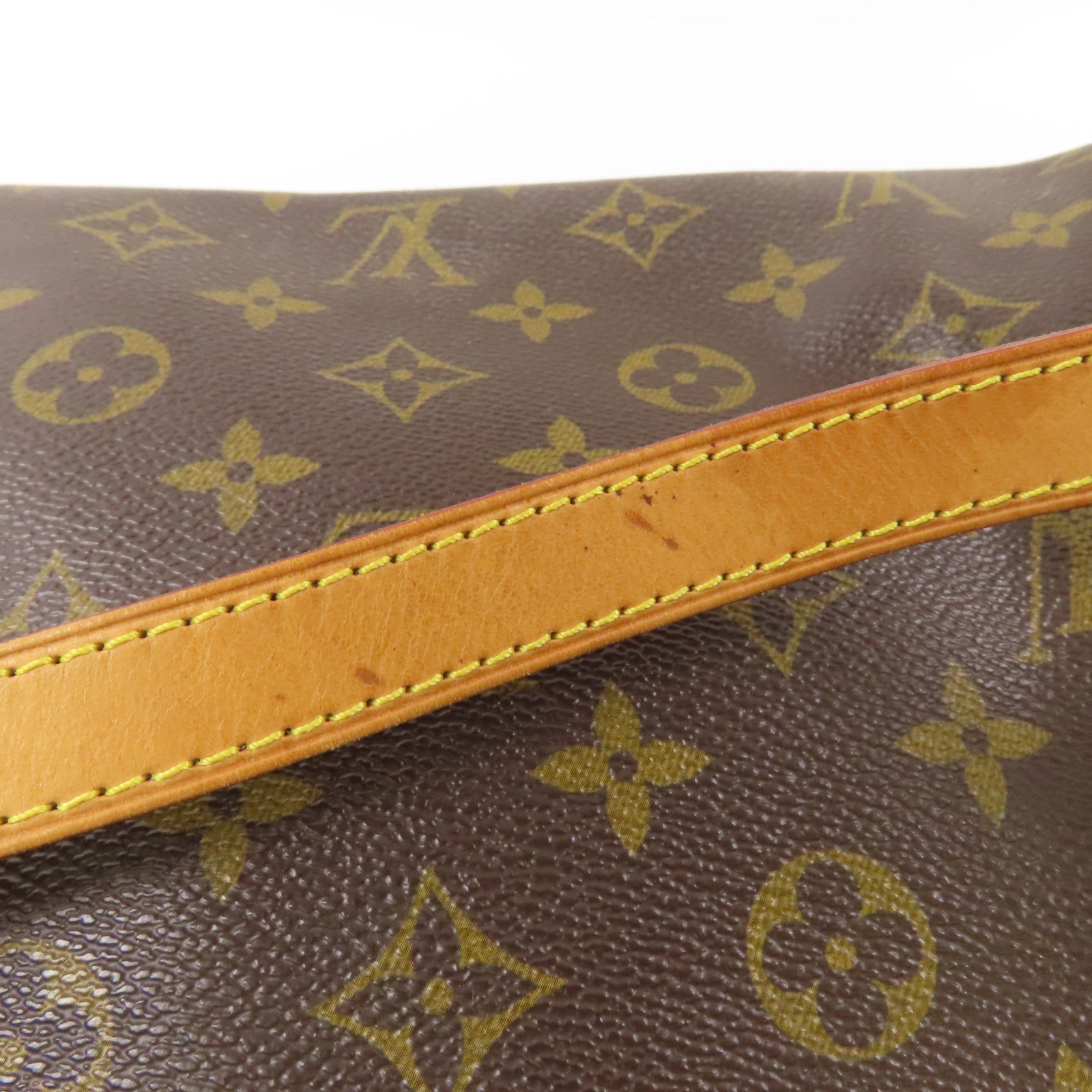 LOUIS VUITTON Monogram Totally MM金扣肩背袋棕色