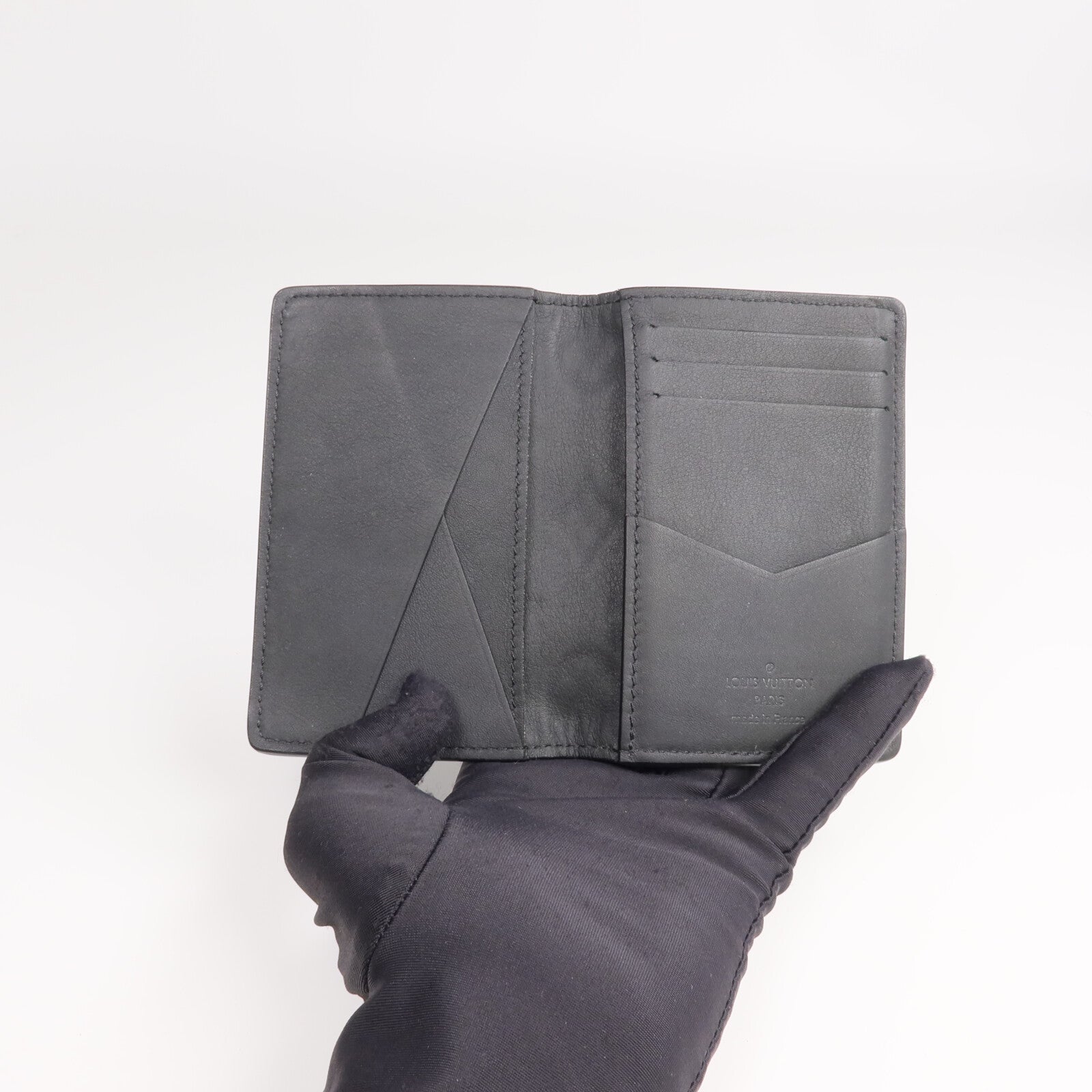 LOUIS VUITTON Monogram Taurillon Pocket Organizer卡片套