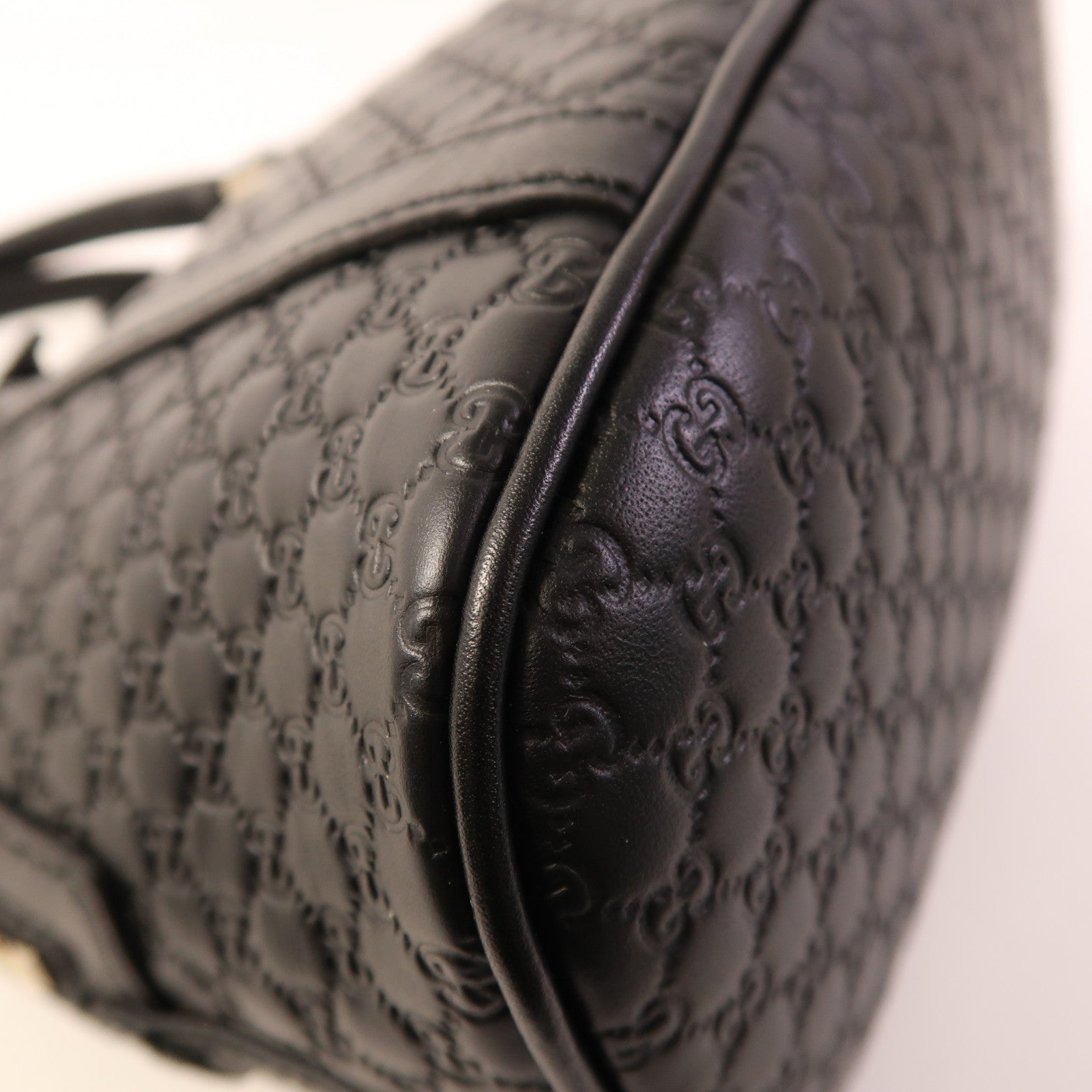 GUCCI 牛皮皮革Microguccissima金扣手挽肩背兩用袋