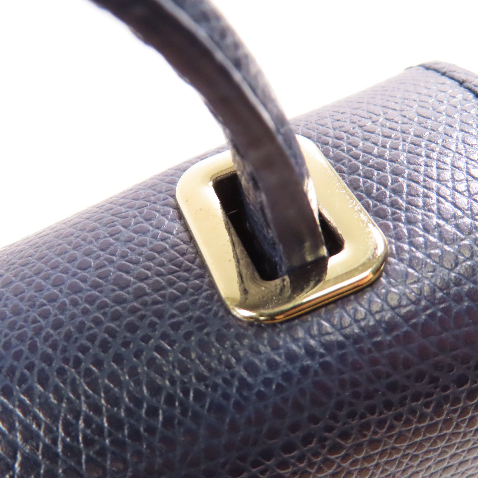 Furla 牛皮皮革Shoulder Bag金扣手挽肩背兩用袋