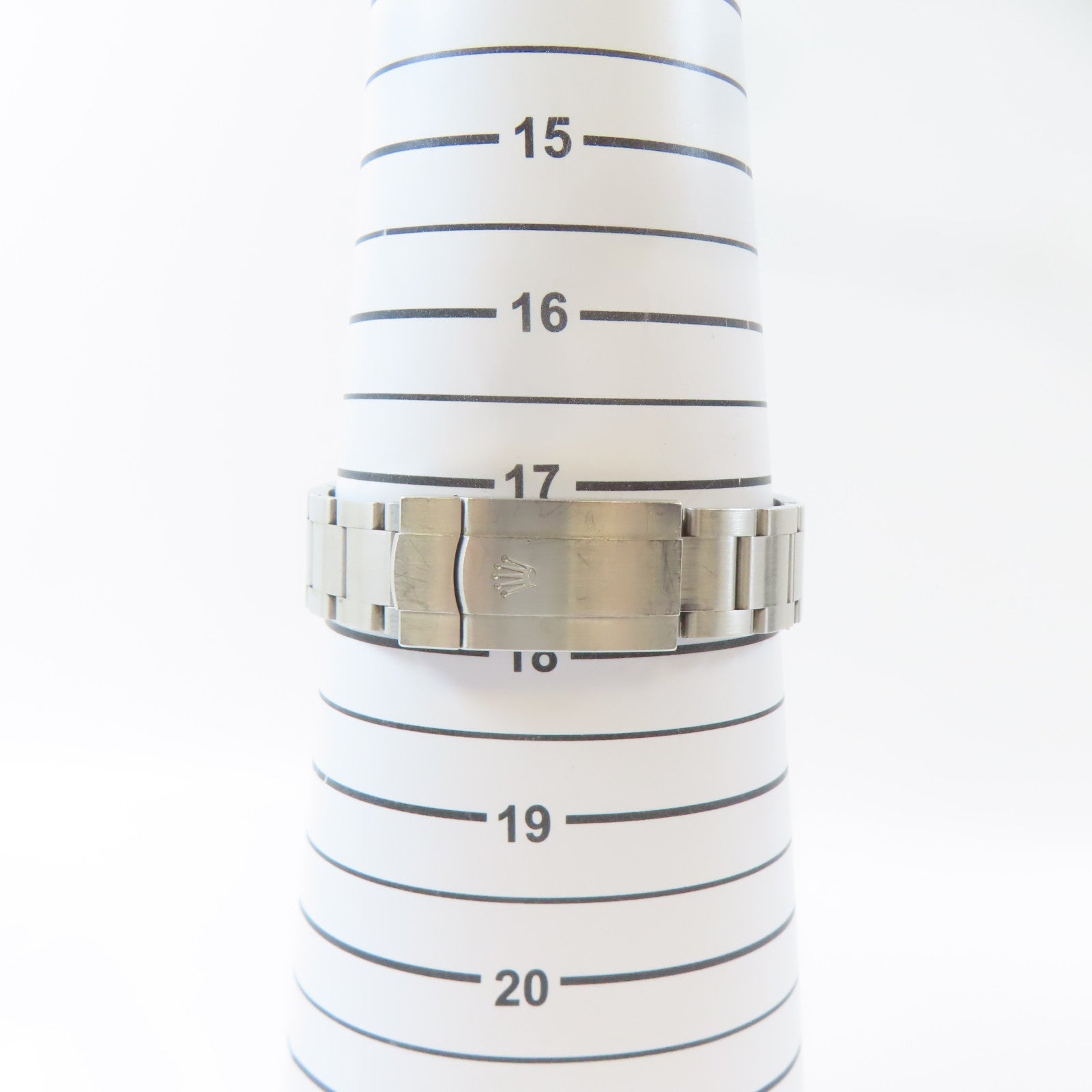 ROLEX Air King不鏽鋼手錶自動機芯黑色#17.5cm