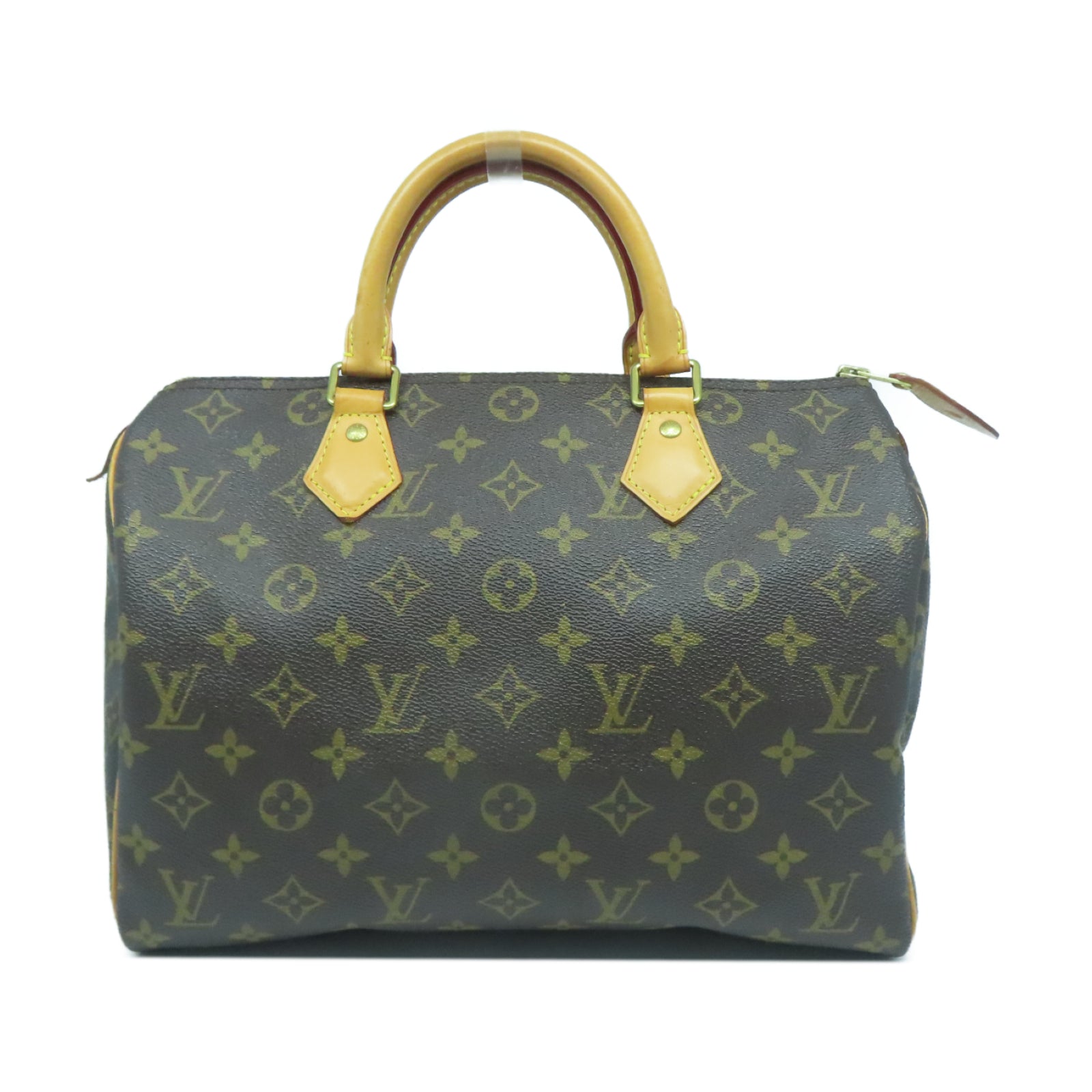 LOUIS VUITTON 【激減優惠】Monogram Speedy 30金扣手挽袋啡色