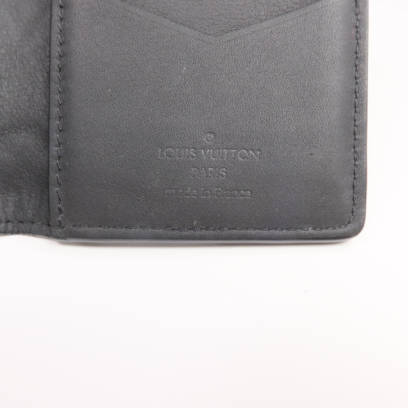 LOUIS VUITTON Monogram Taurillon Pocket Organizer卡片套