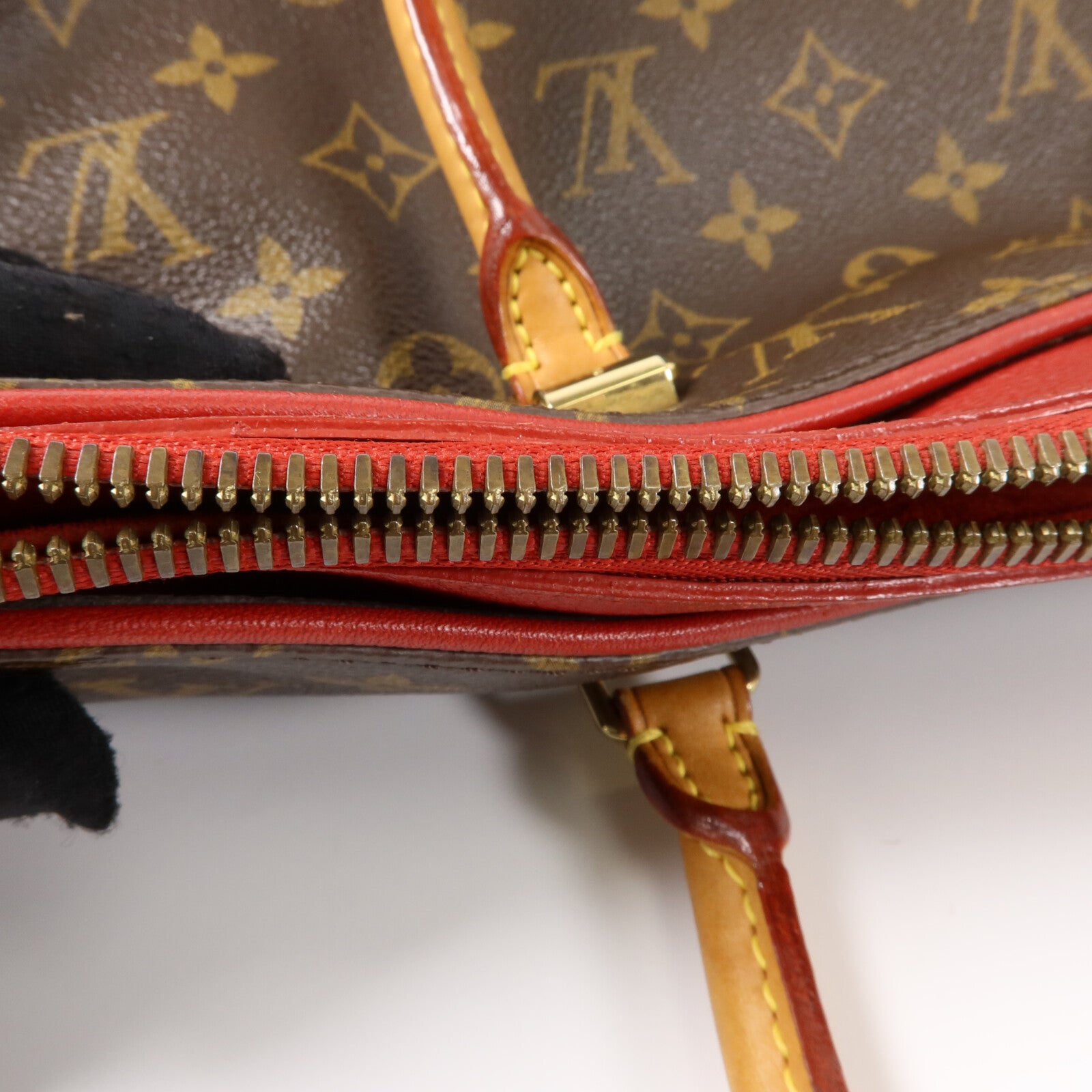 LOUIS VUITTON Monogram Pallas MM金扣手挽肩背兩用袋