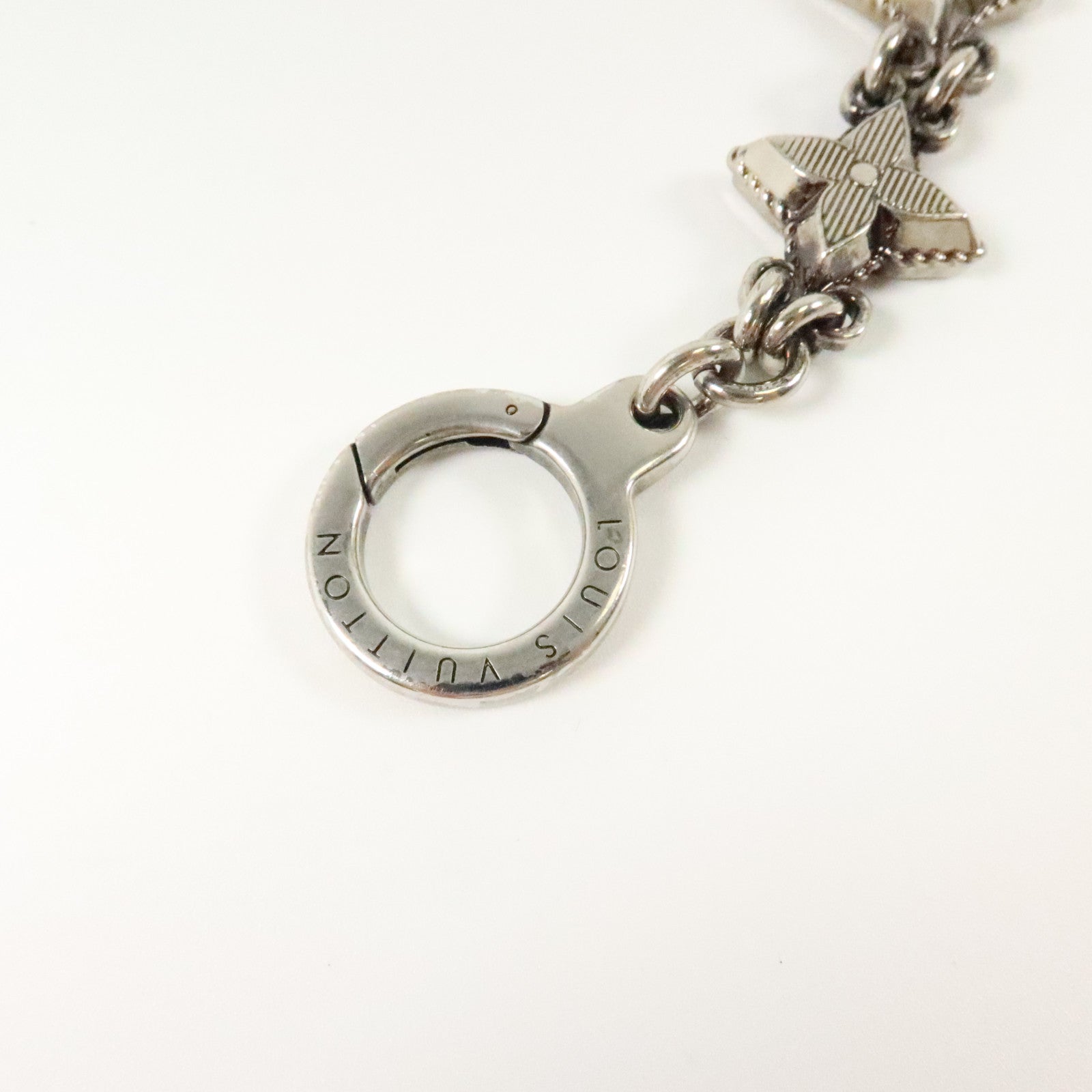 LOUIS VUITTON 金屬Western Chain Belt and Bag Charm銀扣掛飾