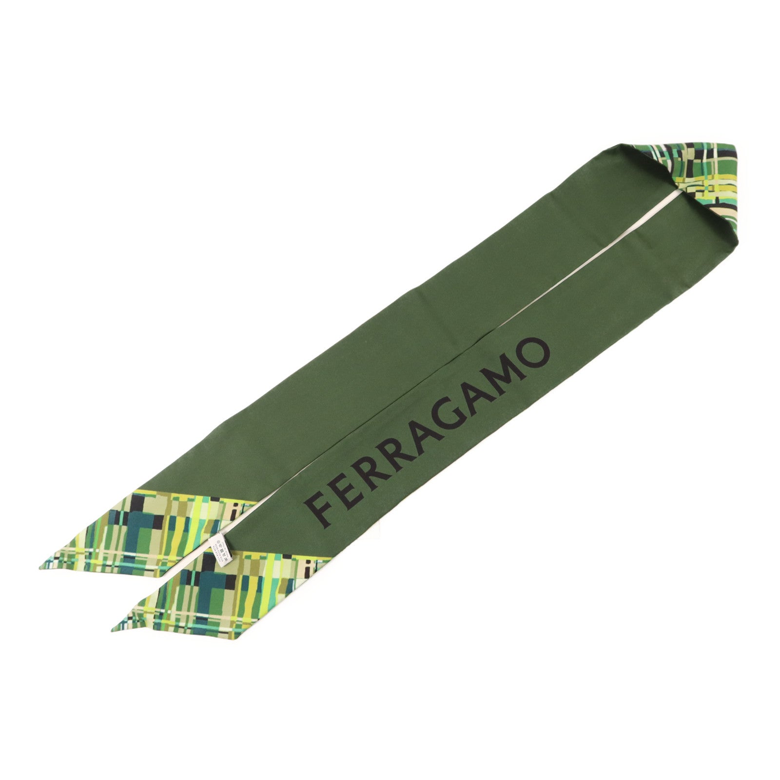 Salvatore Ferragamo 絲質Scarf絲巾