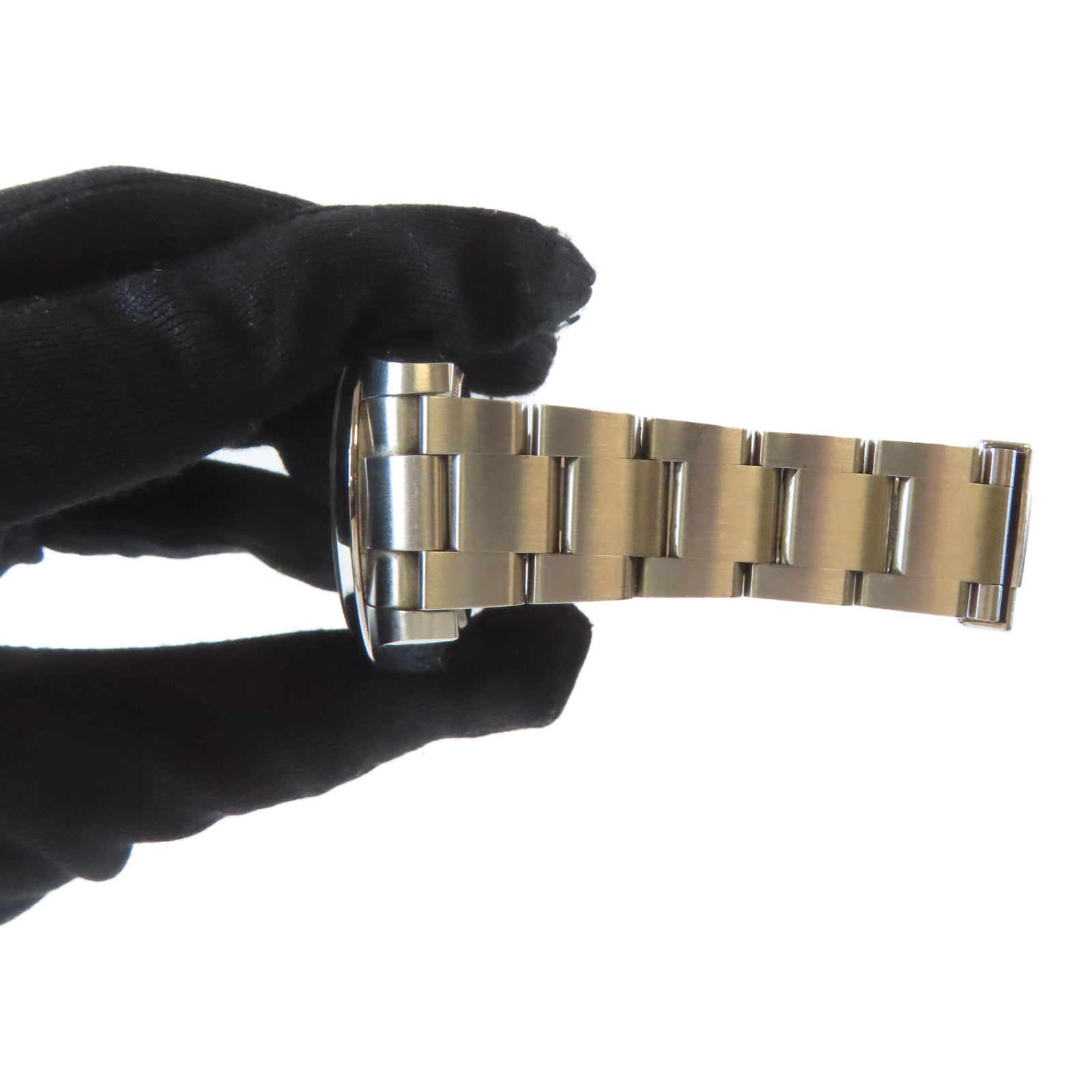 ROLEX Air King不鏽鋼手錶自動機芯黑色#17.5cm