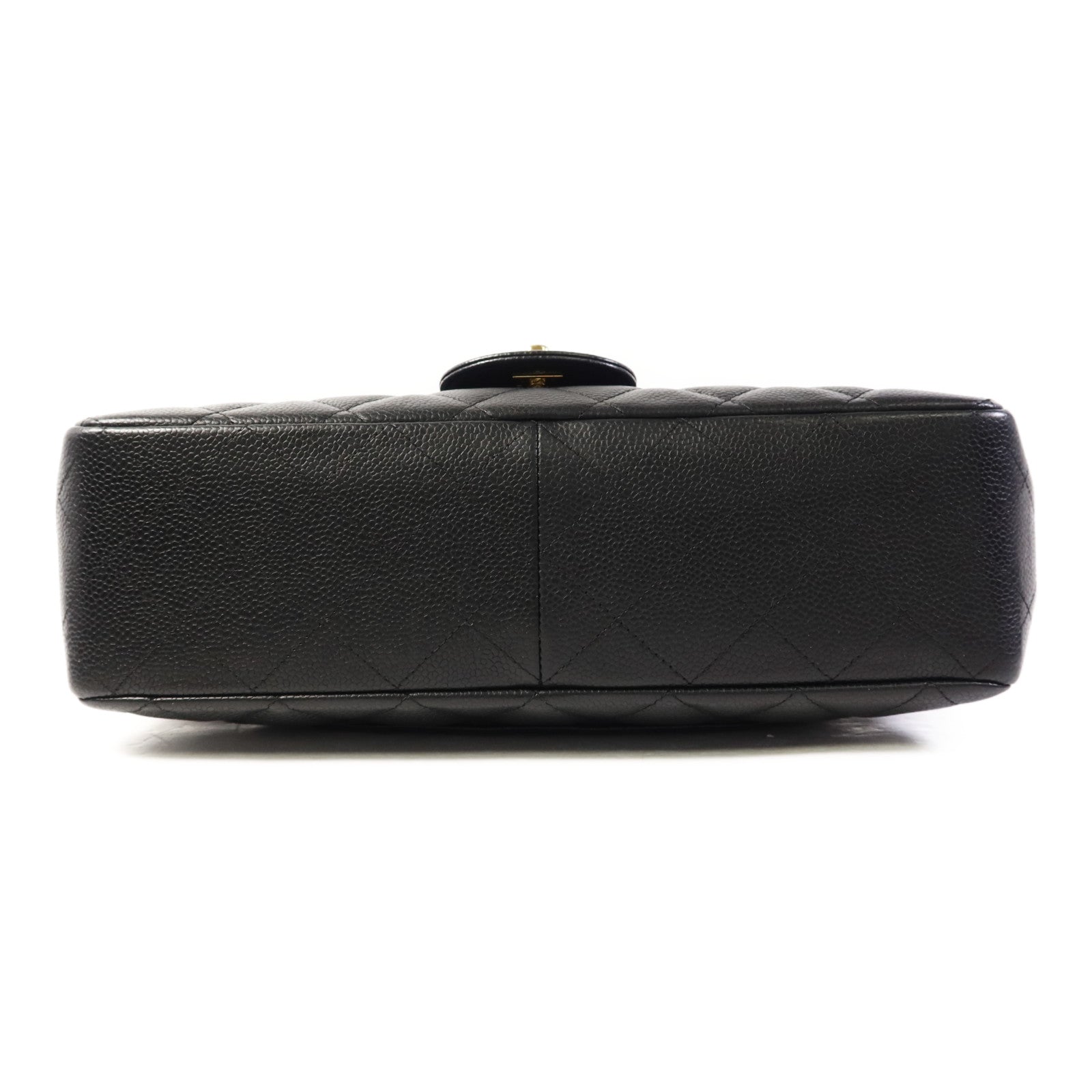 CHANEL 牛皮皮革Large Classic金扣鏈帶肩背袋