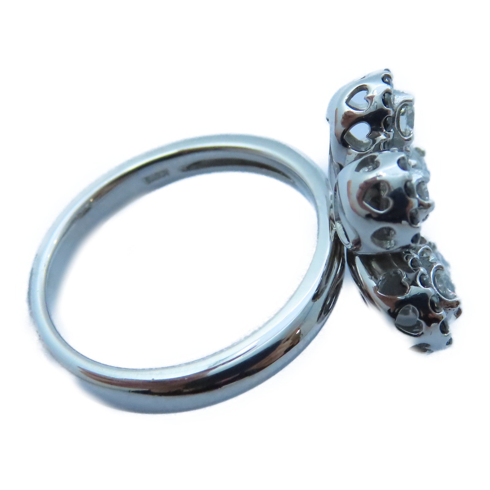 JEWELRY 【激減優惠】18K白金Diamond Ring0.33ct/0.39ct鑽石戒指US#6