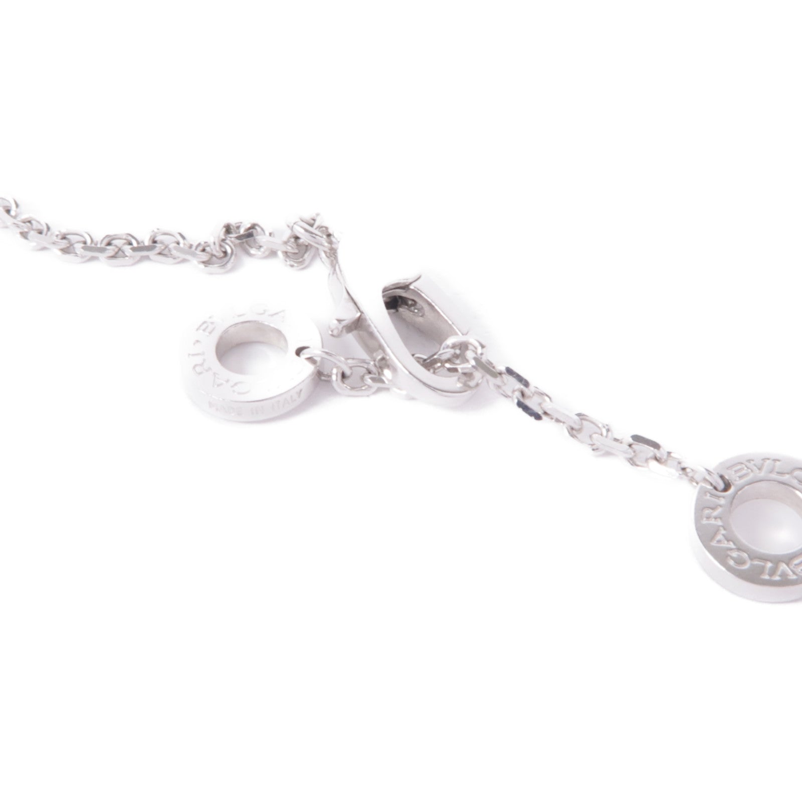 BVLGARI 18K白金Divas' Dream Necklace鑽石項鍊