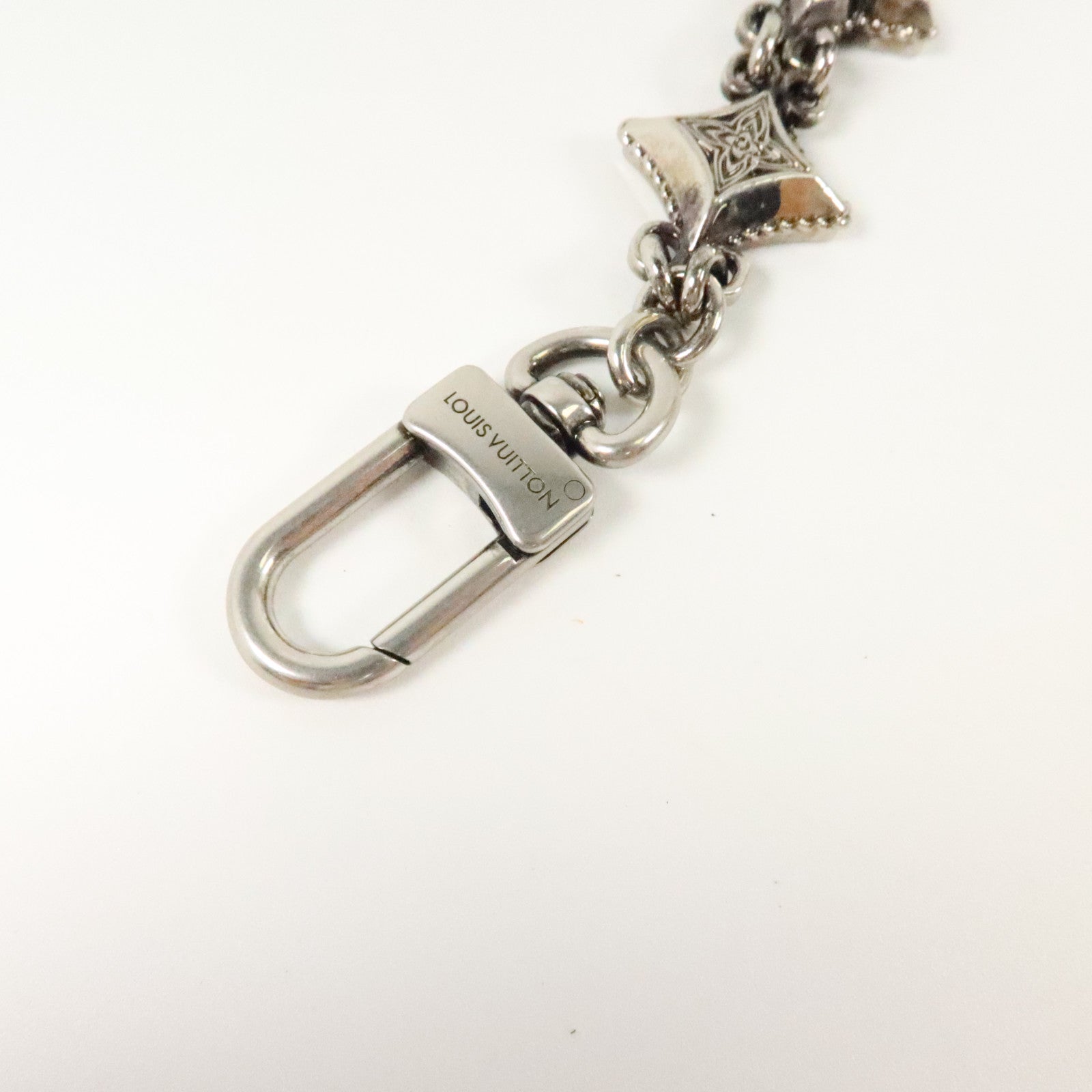 LOUIS VUITTON 金屬Western Chain Belt and Bag Charm銀扣掛飾