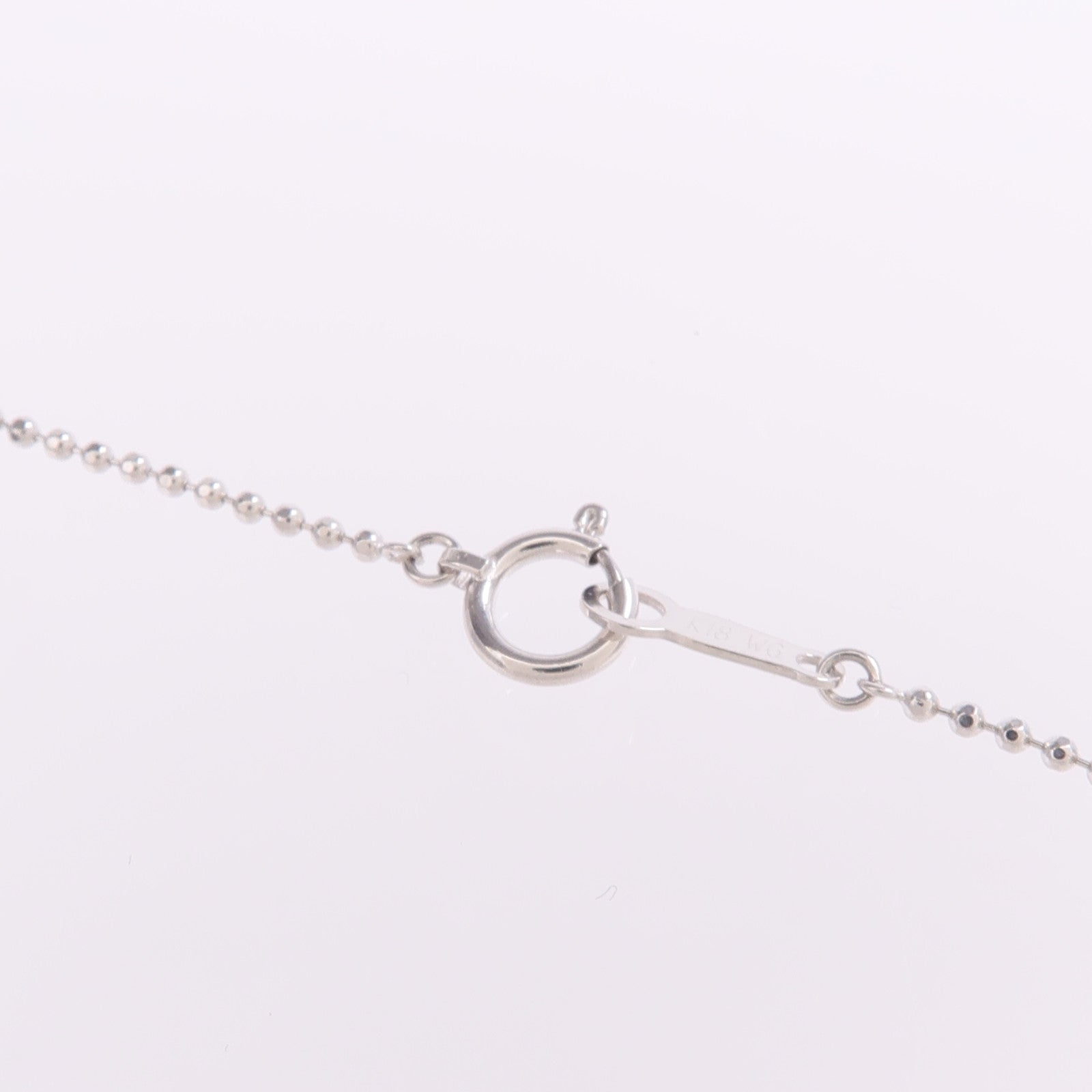 JEWELRY 18K白金Diamond Necklace鑽石項鍊