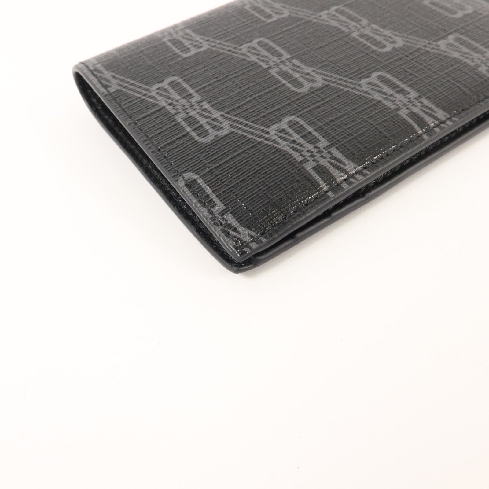 BALENCIAGA 塗層帆布Signature Vertical Bifold Wallet錢包