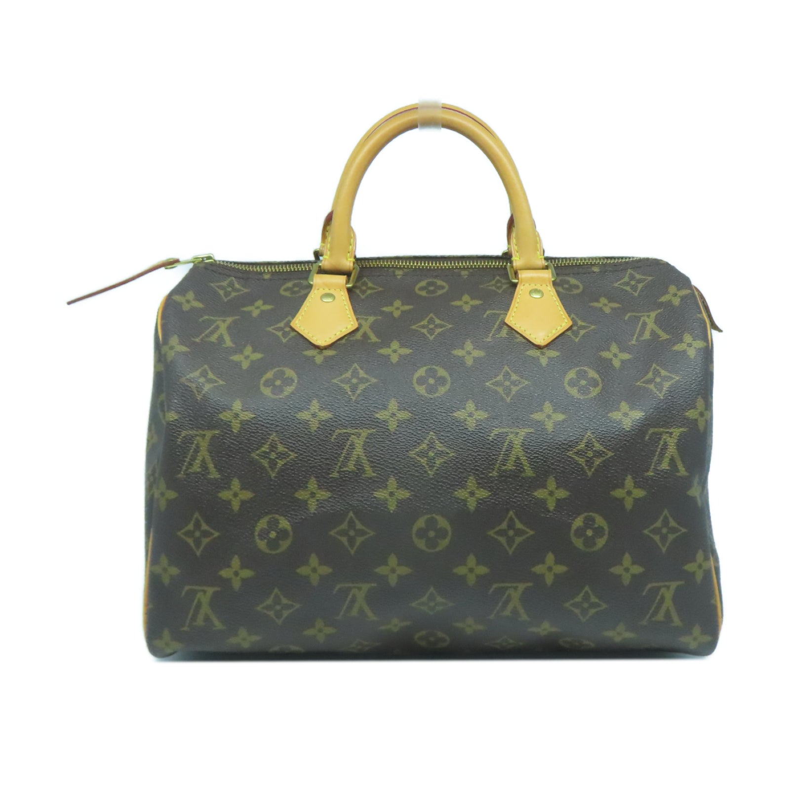LOUIS VUITTON 【激減優惠】Monogram Speedy 30金扣手挽袋啡色