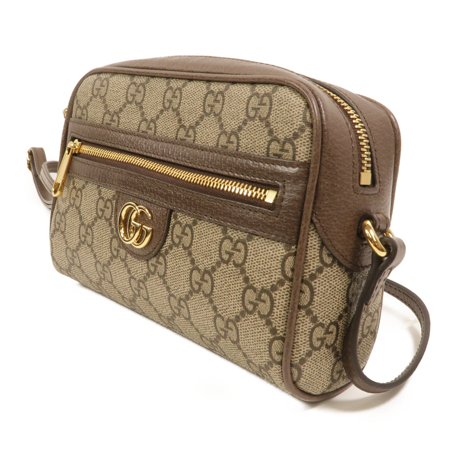 GUCCI 塗層帆布Ophidia肩背袋