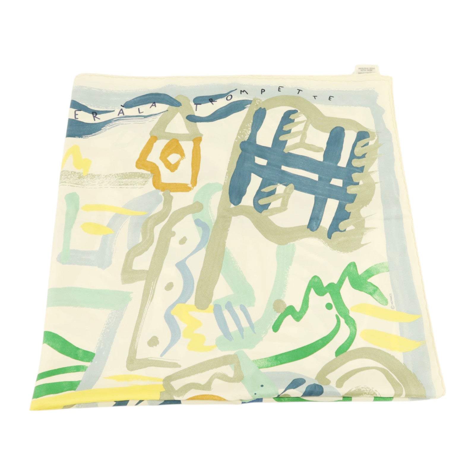 HERMES 絲質Scarf 90x90絲巾