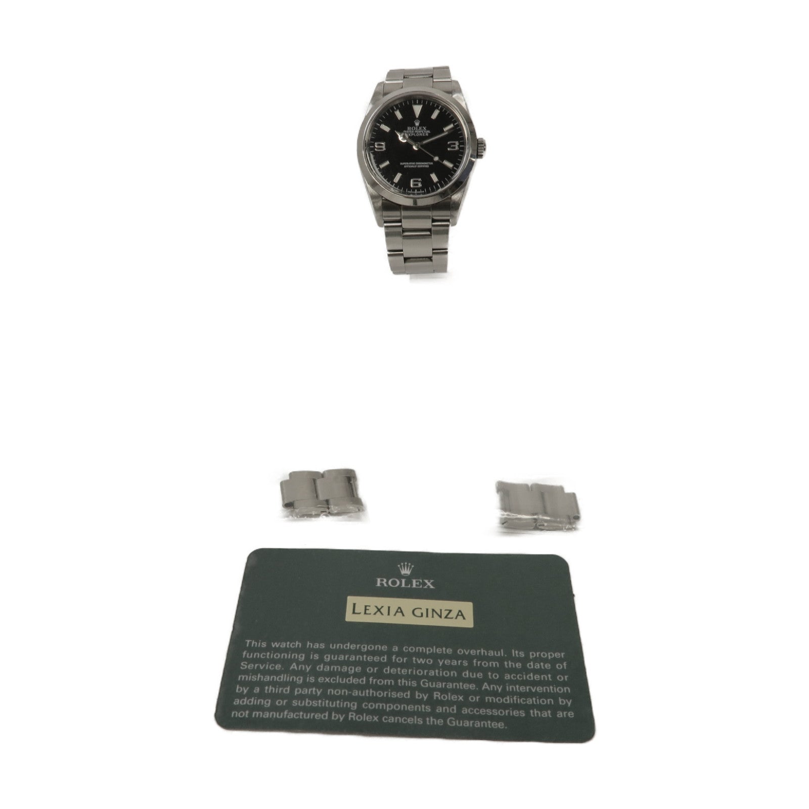 ROLEX Explorer I 36mm不鏽鋼自動機芯手錶黑色