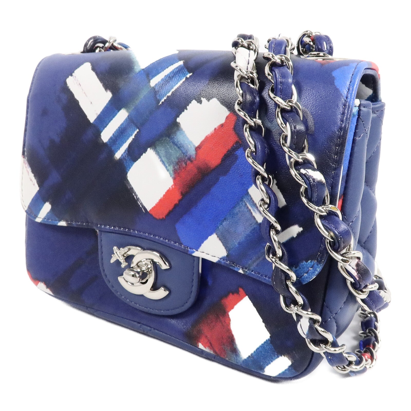 CHANEL 羊皮皮革Chanel Airlines Printed Flap Bag肩背袋