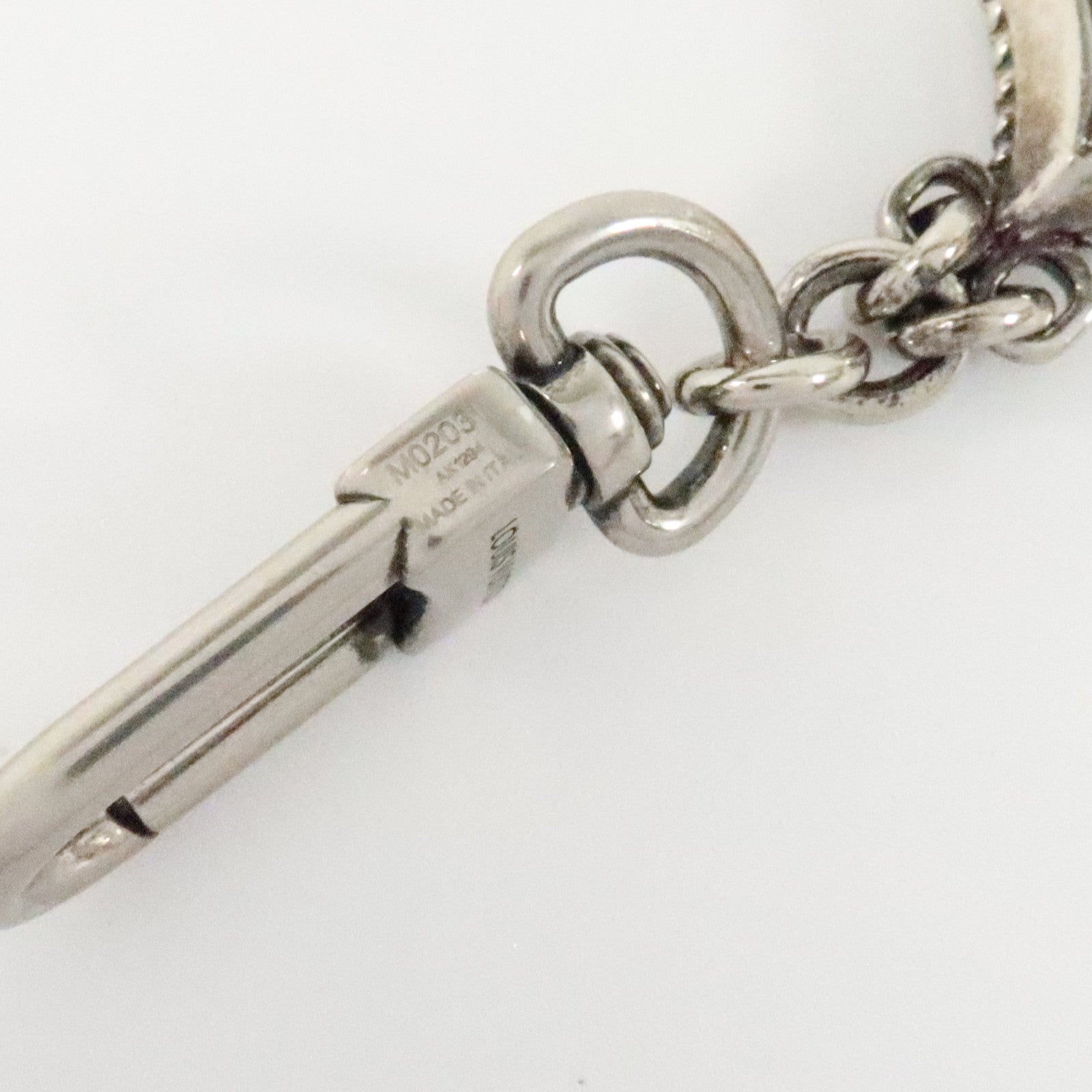 LOUIS VUITTON 金屬Western Chain Belt and Bag Charm銀扣掛飾