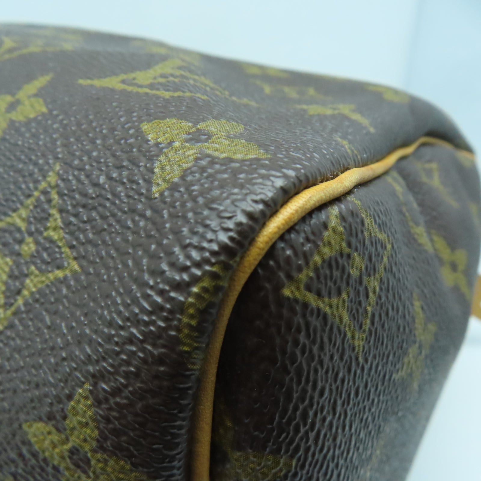 LOUIS VUITTON 【激減優惠】Monogram Speedy 30金扣手挽袋啡色