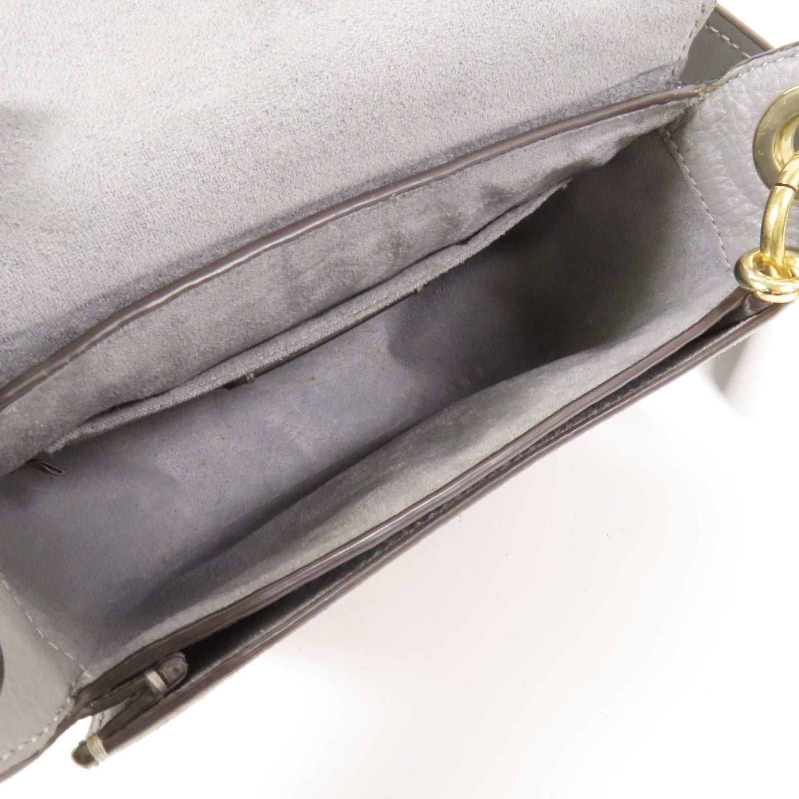 COACH 牛皮皮革/ 麂皮皮革Shoulder Bag金扣手挽肩背兩用袋