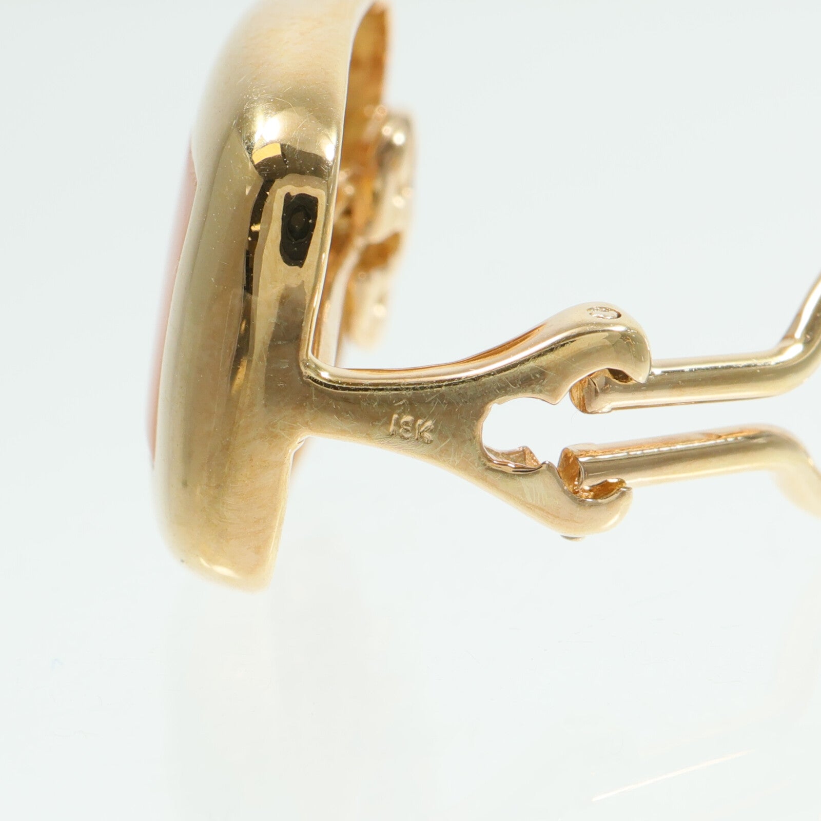 JEWELRY 18K玫瑰金Mother of Pearl Earring珍珠母貝耳環