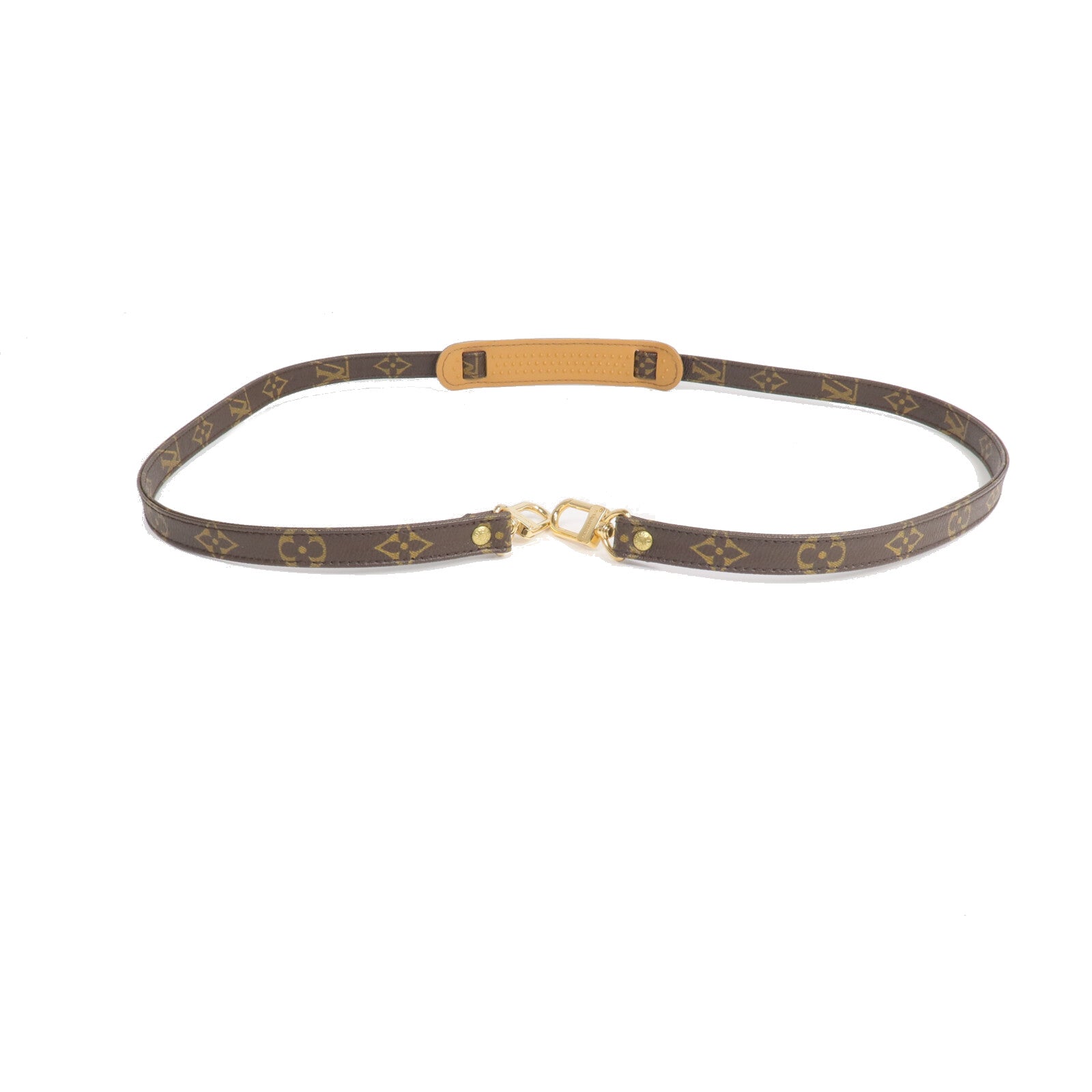 LOUIS VUITTON Monogram Shoulder Strap金扣肩帶
