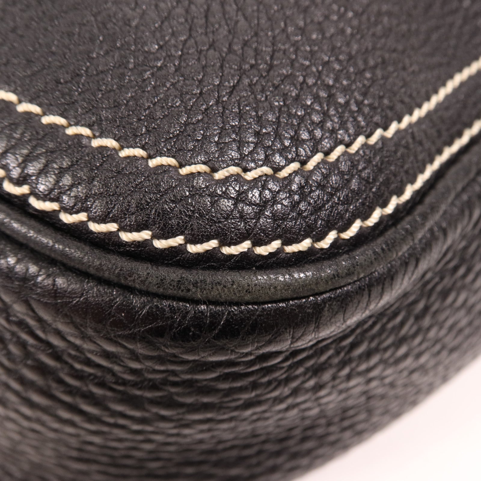 CELINE 牛皮皮革Shoulder Bag金扣肩背袋