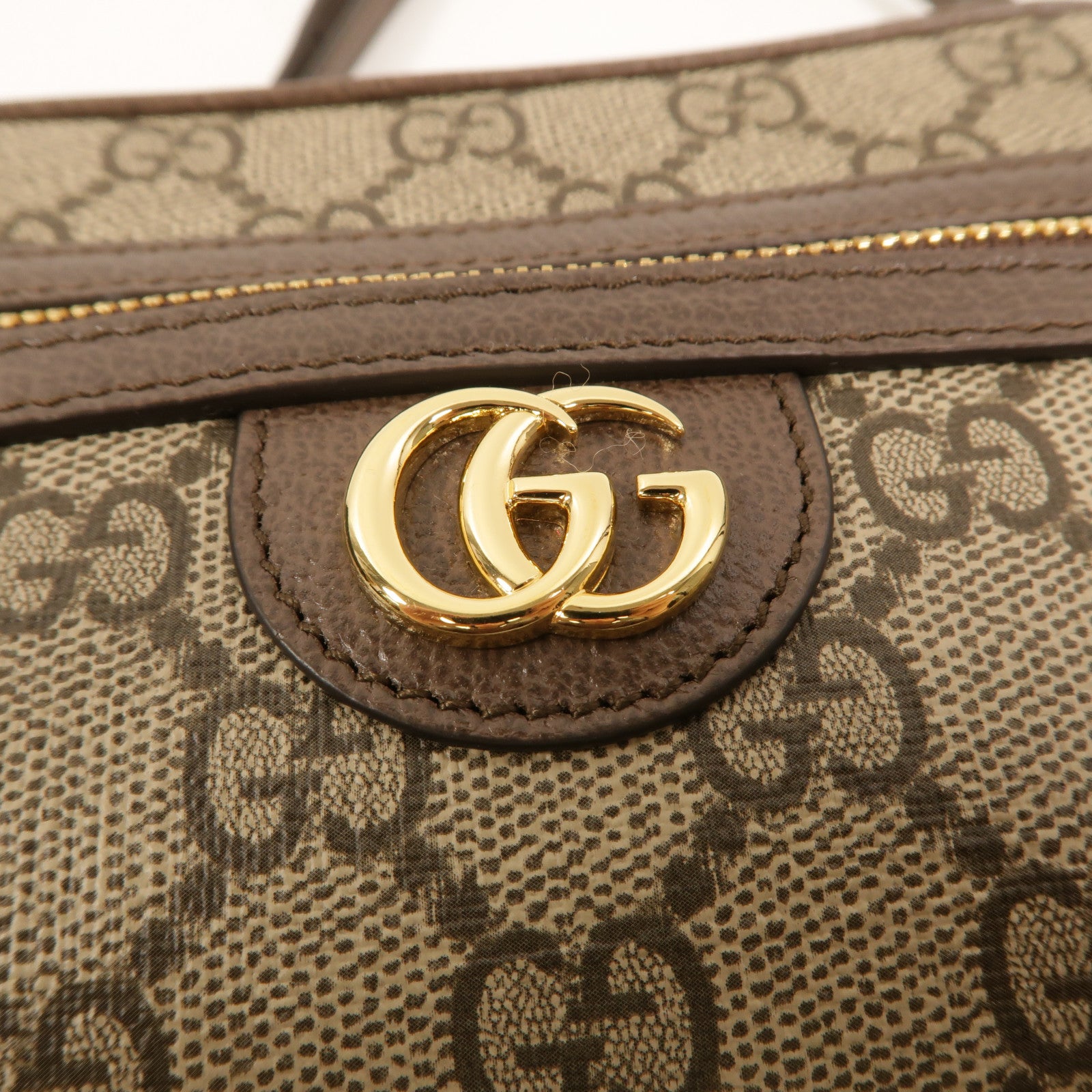 GUCCI 塗層帆布Ophidia肩背袋