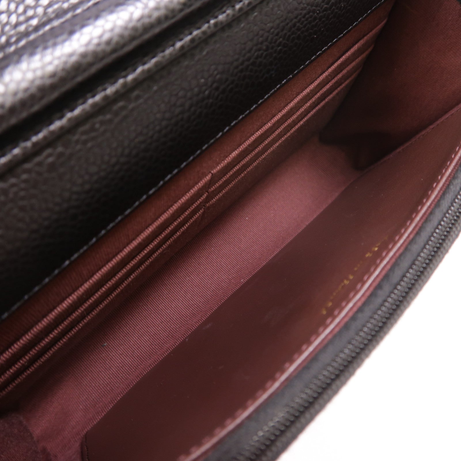 CHANEL 牛皮皮革WOC Wallet On Chain鏈帶肩背袋