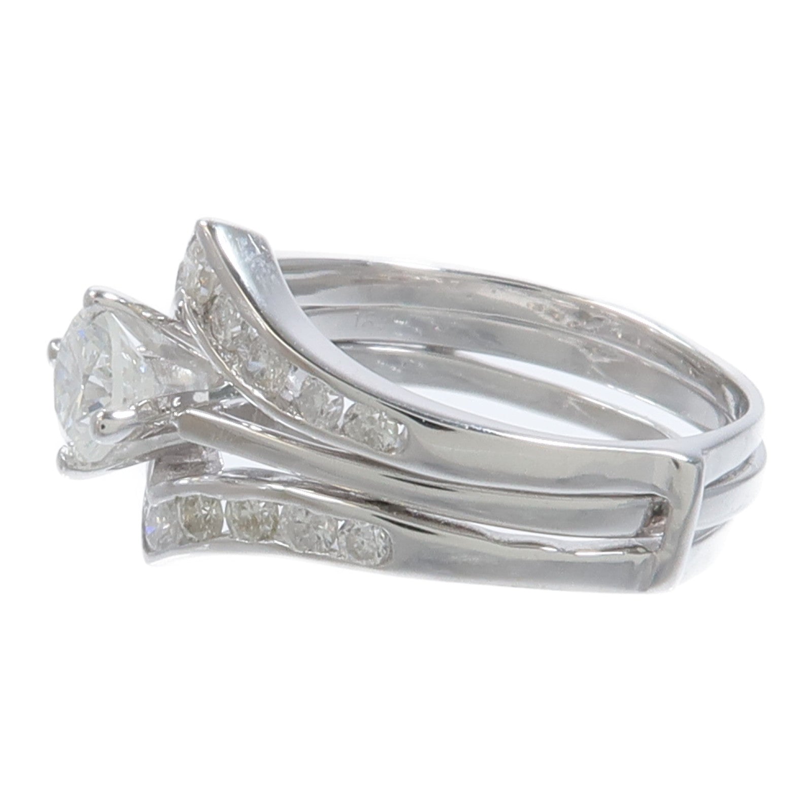 JEWELRY 18K白金Diamond Ring鑽石戒指