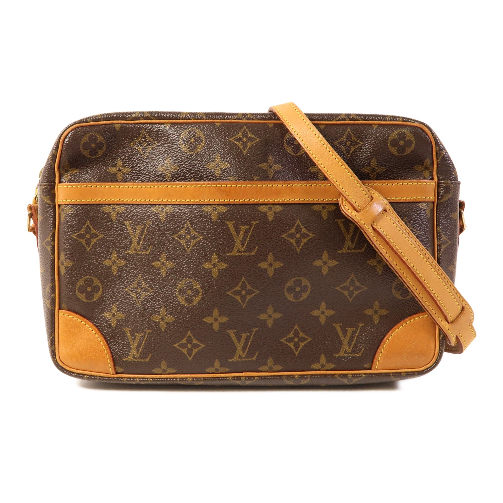 LOUIS VUITTON Monogram Trocadero 30金扣肩背袋