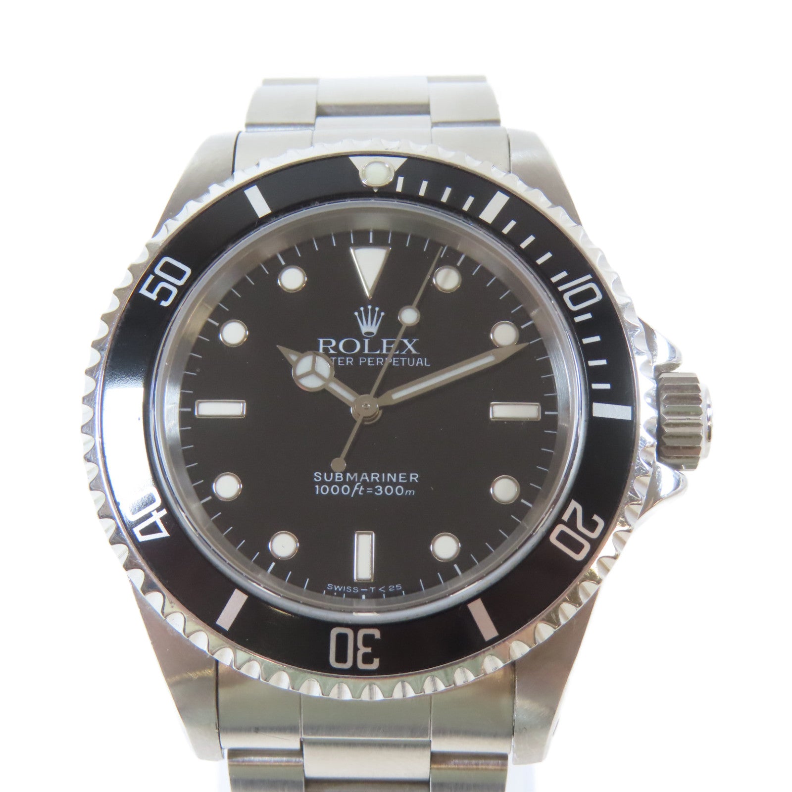 ROLEX Submariner不鏽鋼手錶自動機芯黑色