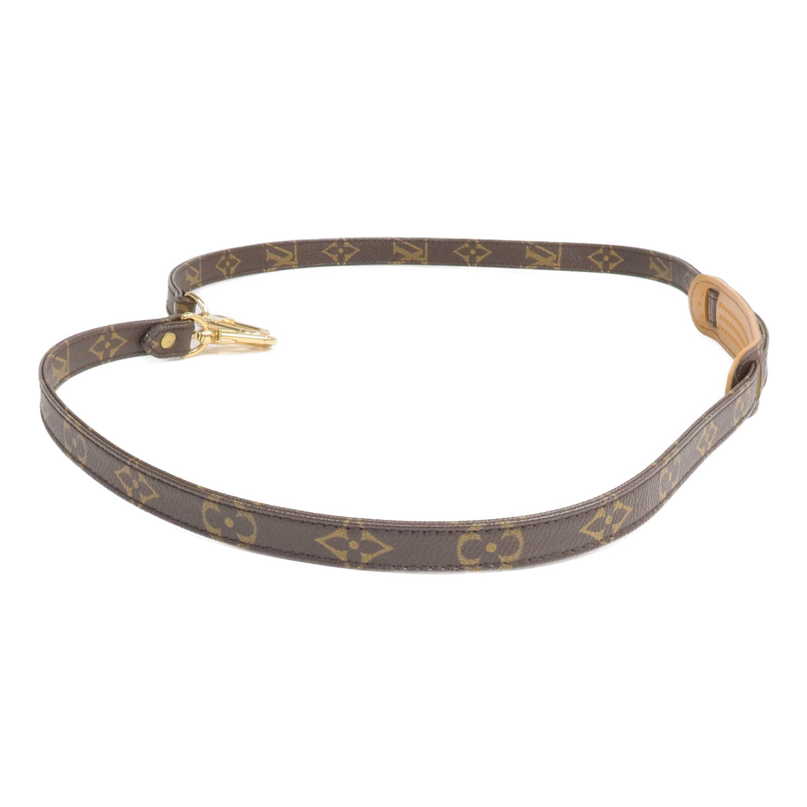 LOUIS VUITTON Monogram Shoulder Strap金扣肩帶