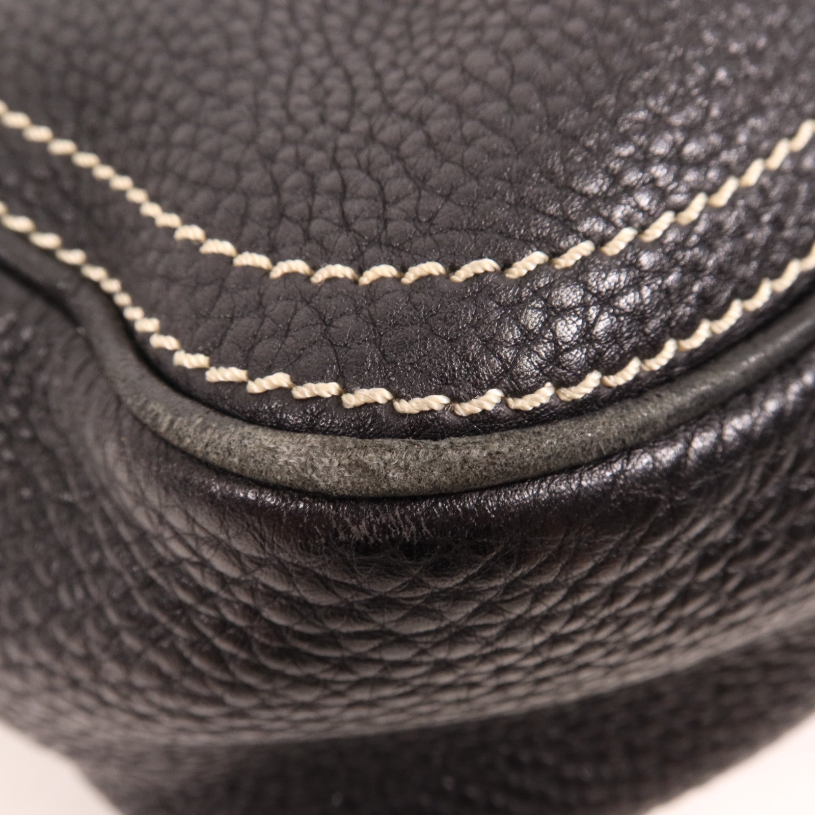 CELINE 牛皮皮革Shoulder Bag金扣肩背袋