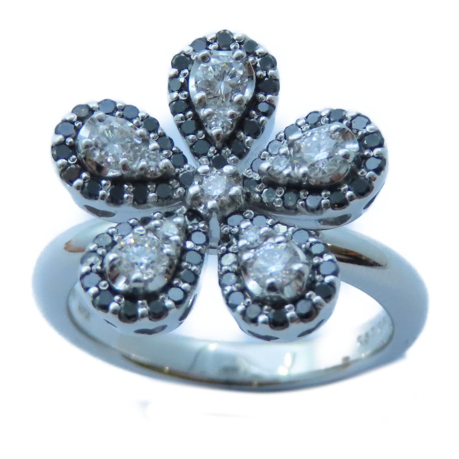 JEWELRY 【激減優惠】18K白金Diamond Ring0.33ct/0.39ct鑽石戒指US#6