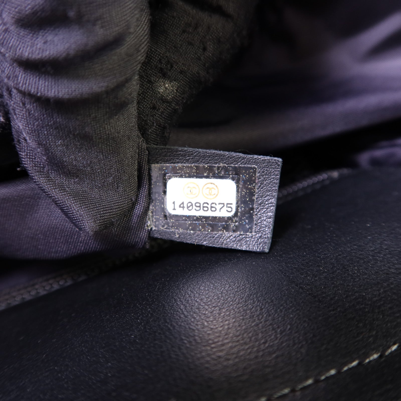 CHANEL 塗層帆布/尼龍Paris Biarritz Tote Bag銀扣手挽袋