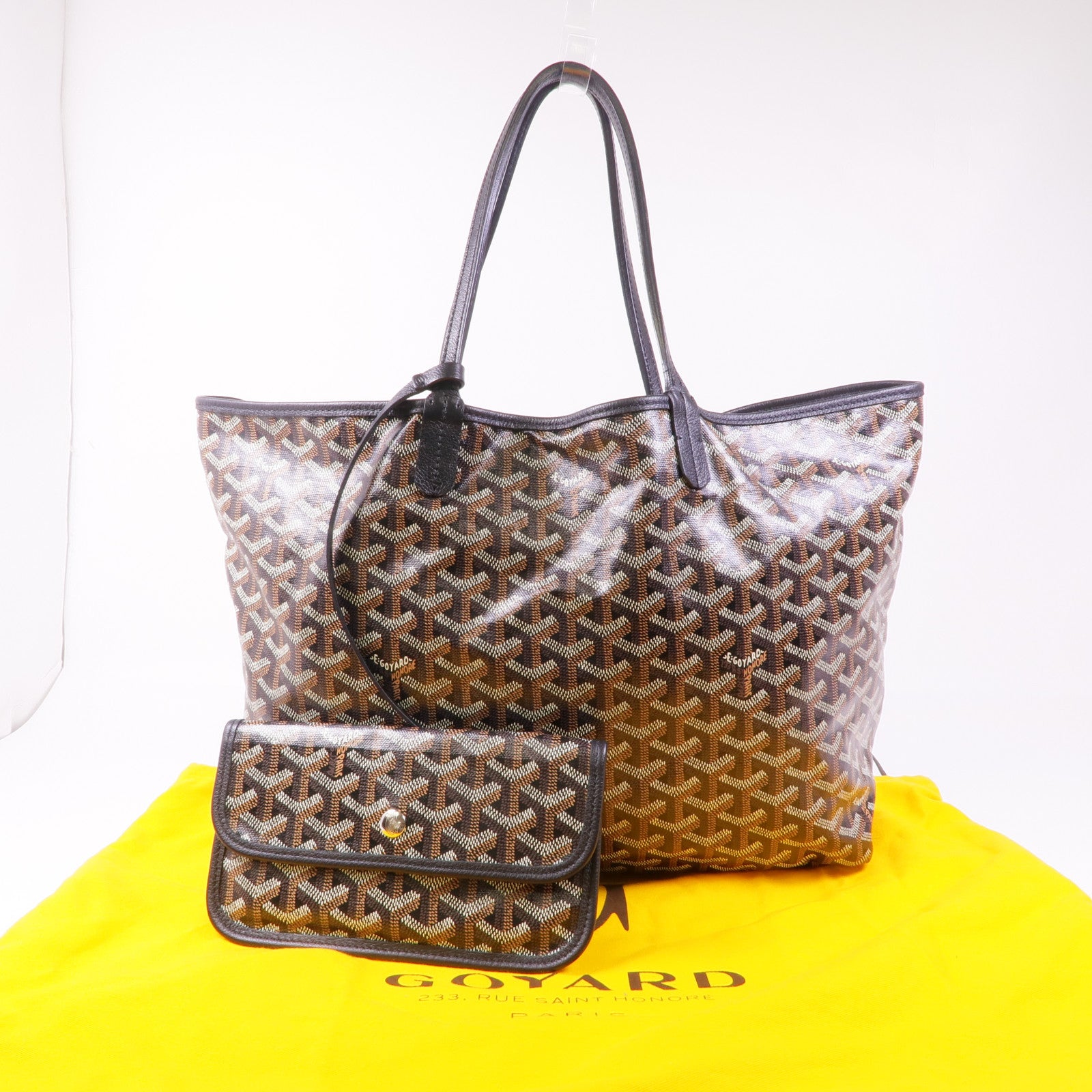 GOYARD 塗層帆布Saint Louis PM肩背袋/手挽袋
