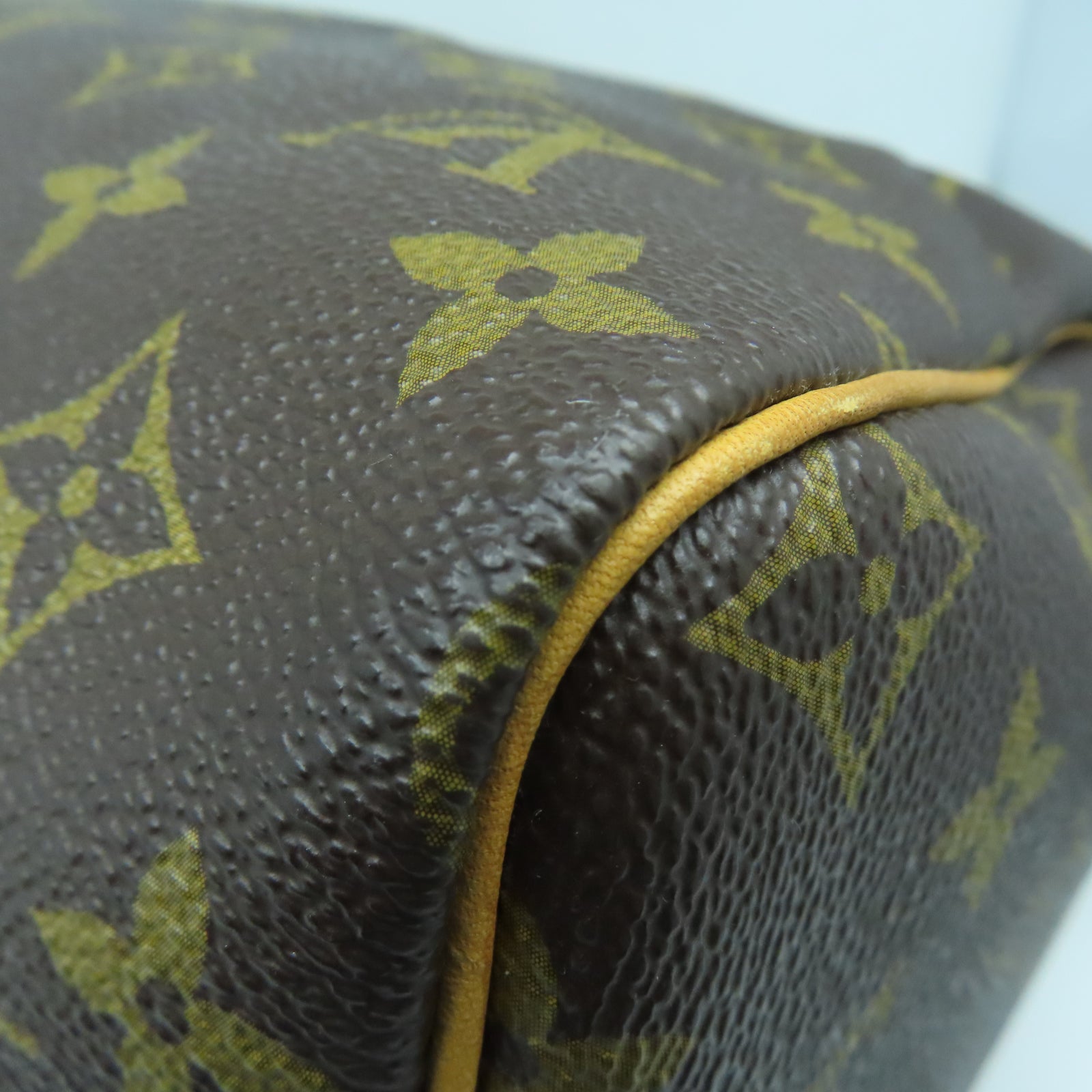 LOUIS VUITTON 【激減優惠】Monogram Speedy 30金扣手挽袋啡色