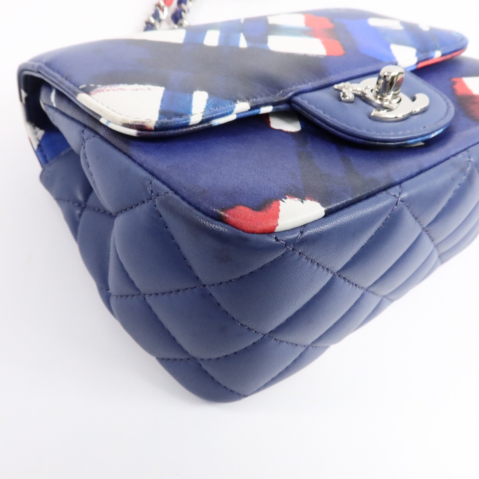 CHANEL 羊皮皮革Chanel Airlines Printed Flap Bag肩背袋