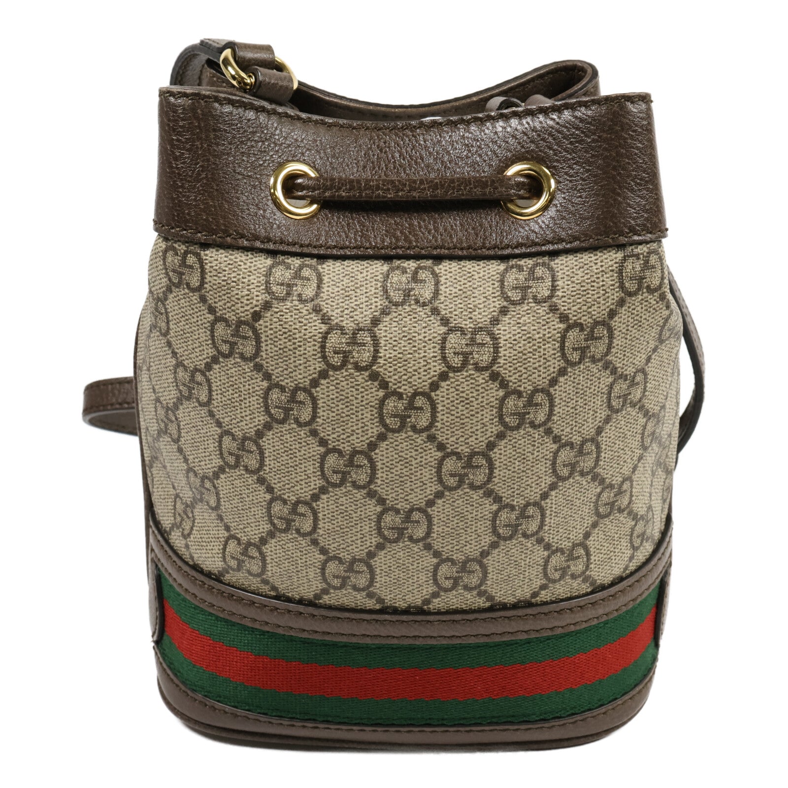 GUCCI 塗層帆布Ophidia GG MIni Bucket