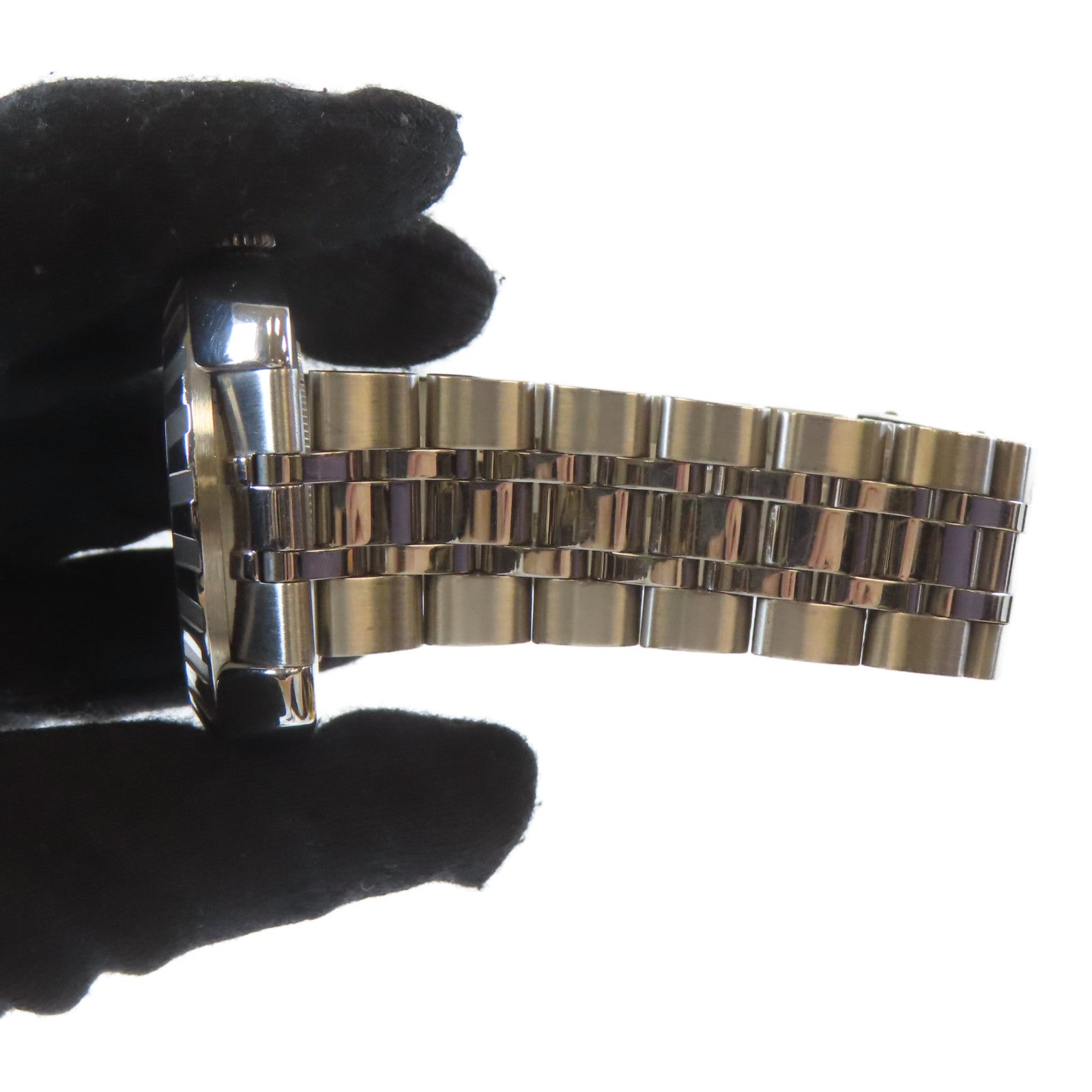 TUDOR Dateday不鏽鋼手錶自動機芯黑色#17.5cm