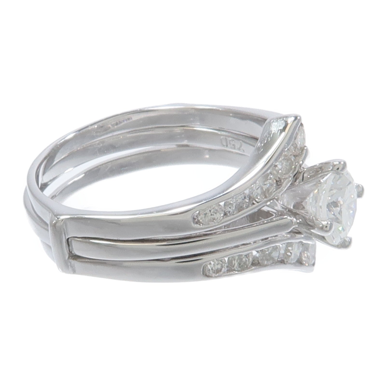 JEWELRY 18K白金Diamond Ring鑽石戒指
