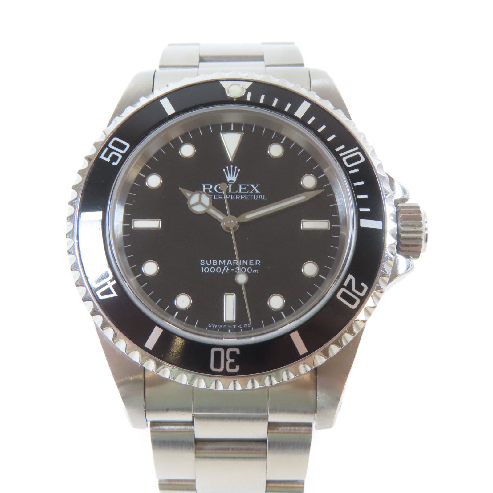 ROLEX Submariner不鏽鋼手錶自動機芯黑色