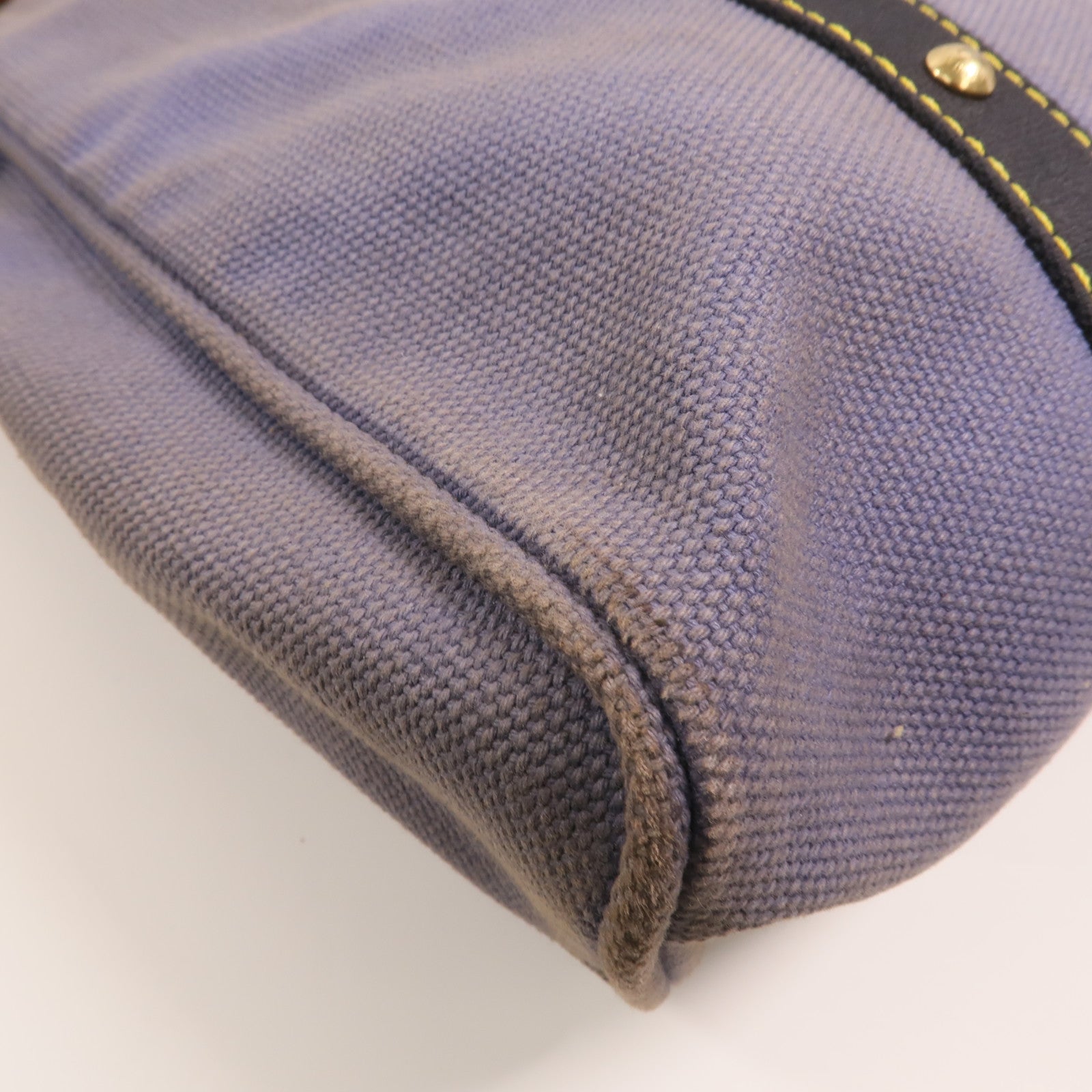 LOUIS VUITTON 帆布Antique Cabas GM金扣手挽袋