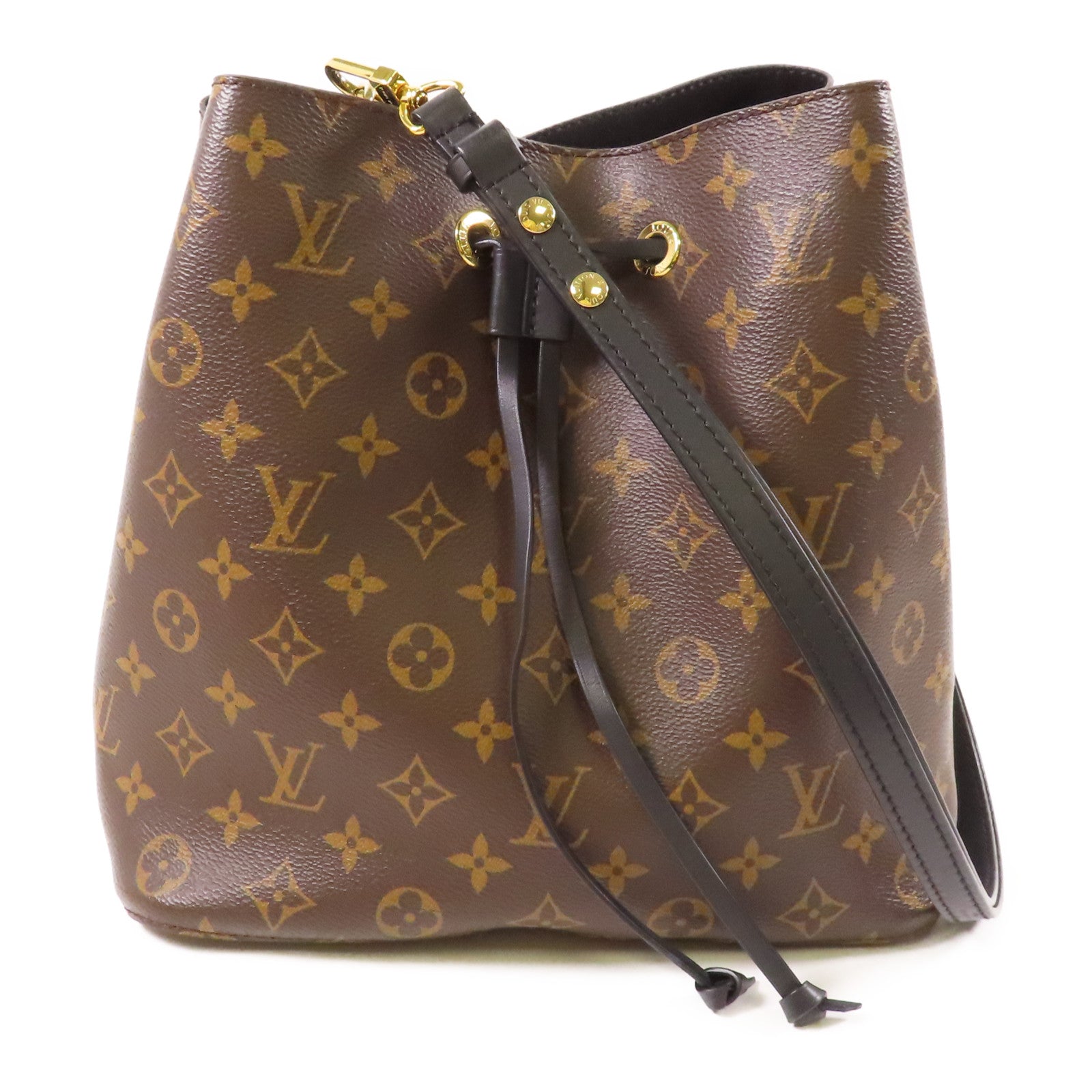 LOUIS VUITTON Monogram Neo Noe MM金扣肩背袋