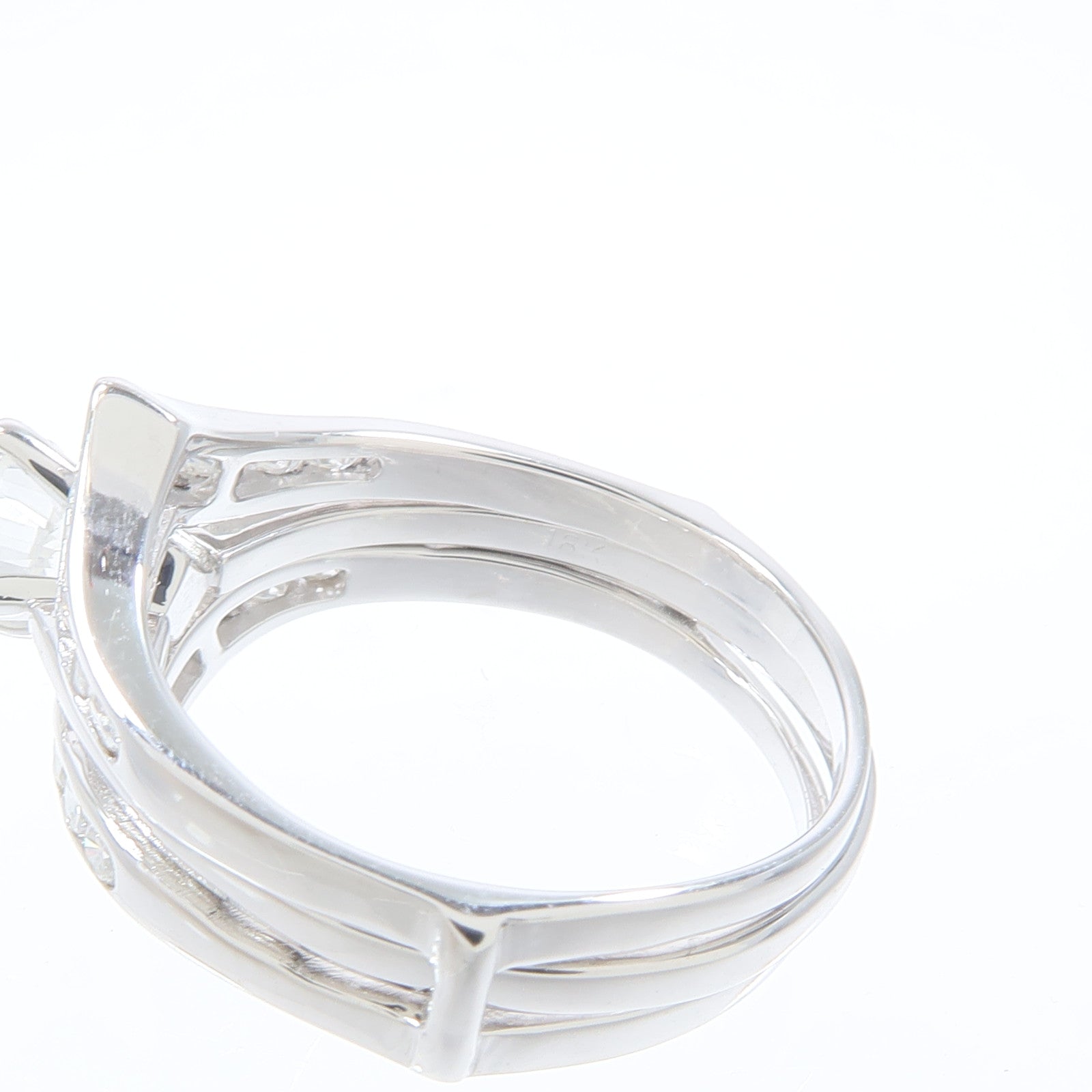 JEWELRY 18K白金Diamond Ring鑽石戒指